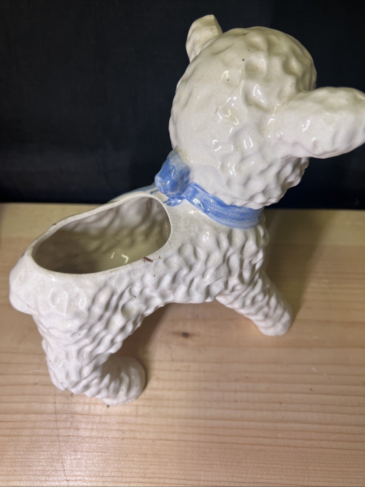 Pottery Pink & White Lamb Planters 3 – 8” & 1 – 6”
