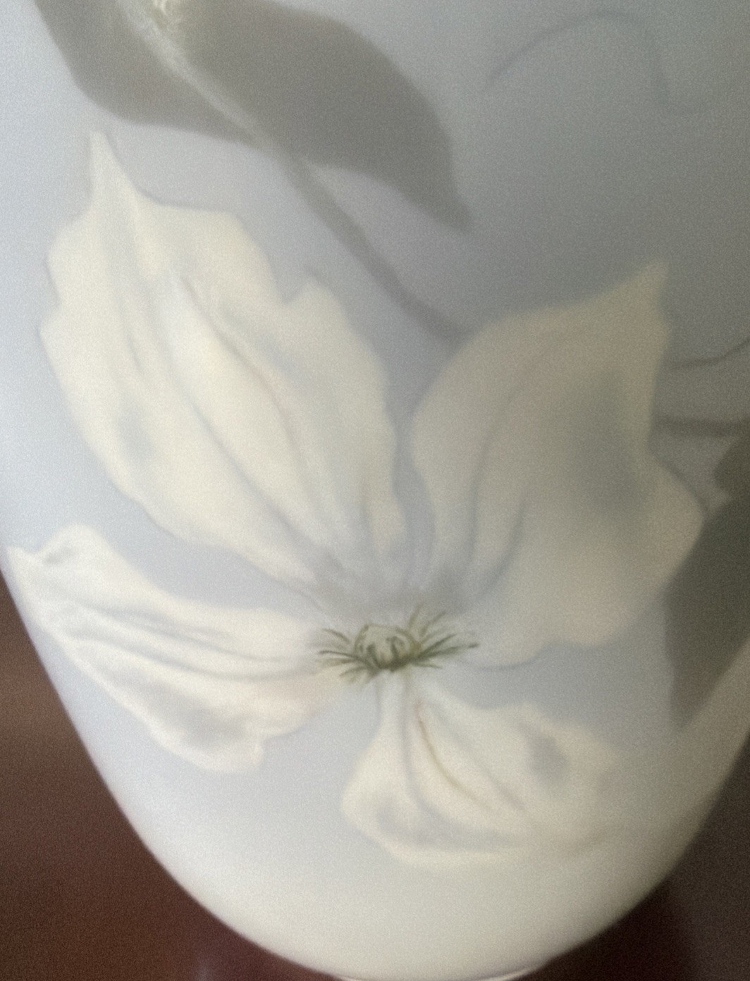Beautiful Vintage Royal Copenhagen Floral Vase 7 Inches Excellent Condition