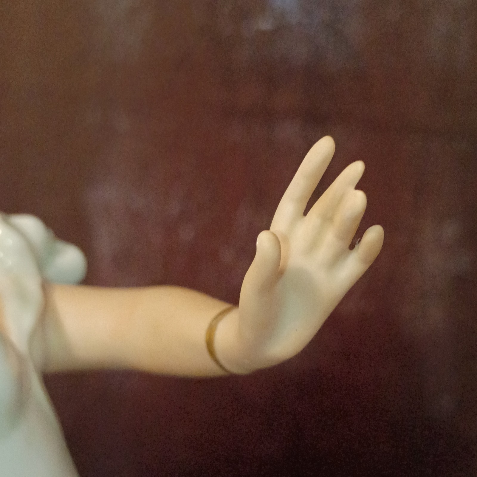 Wallendorf Porcelain Dancing Woman Figurine White Art Pottery Germany
