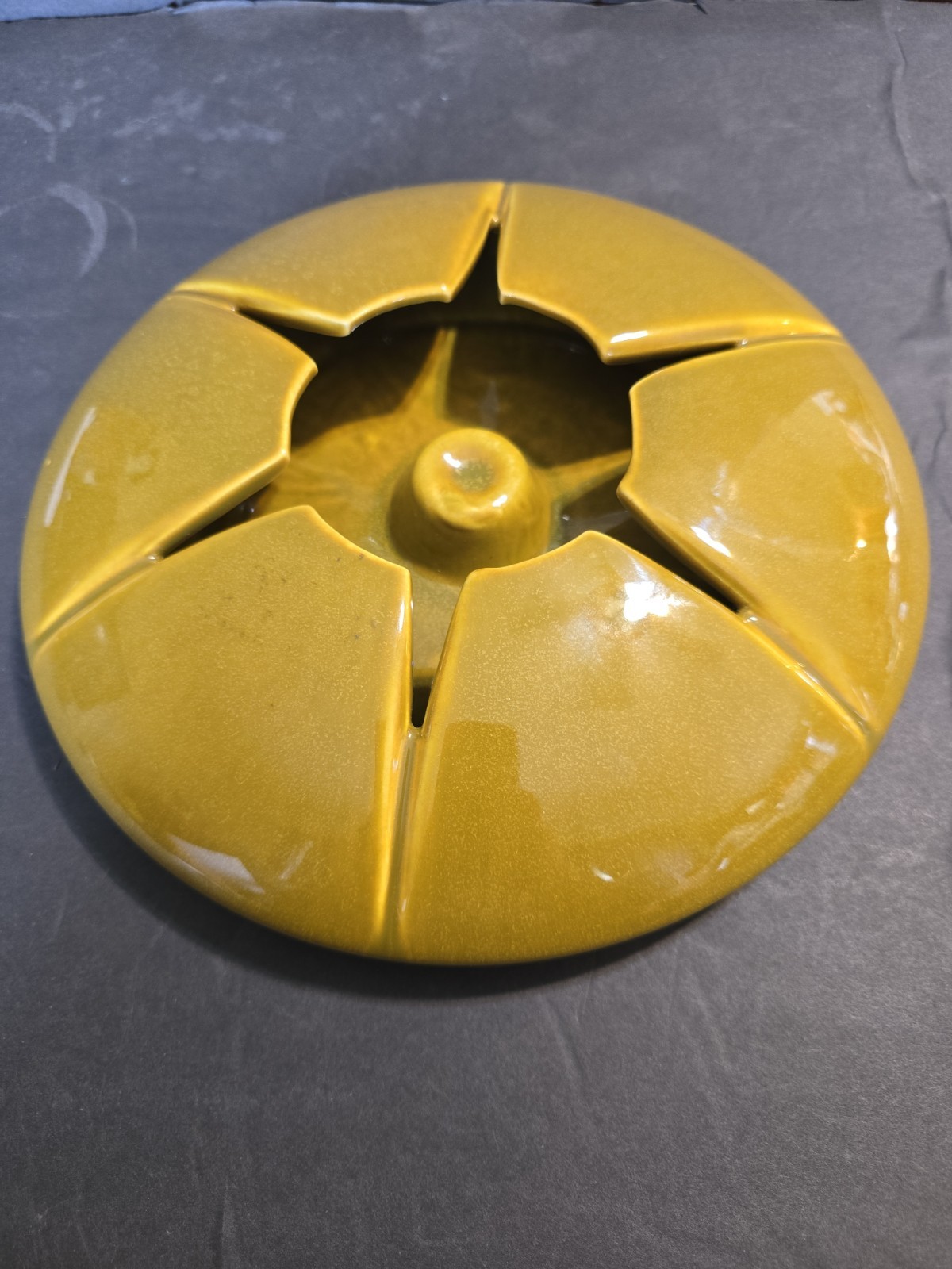 Vintage MCM Atomic HOODWINK VOHANN Cigarette Cigar Party Ashtray USA