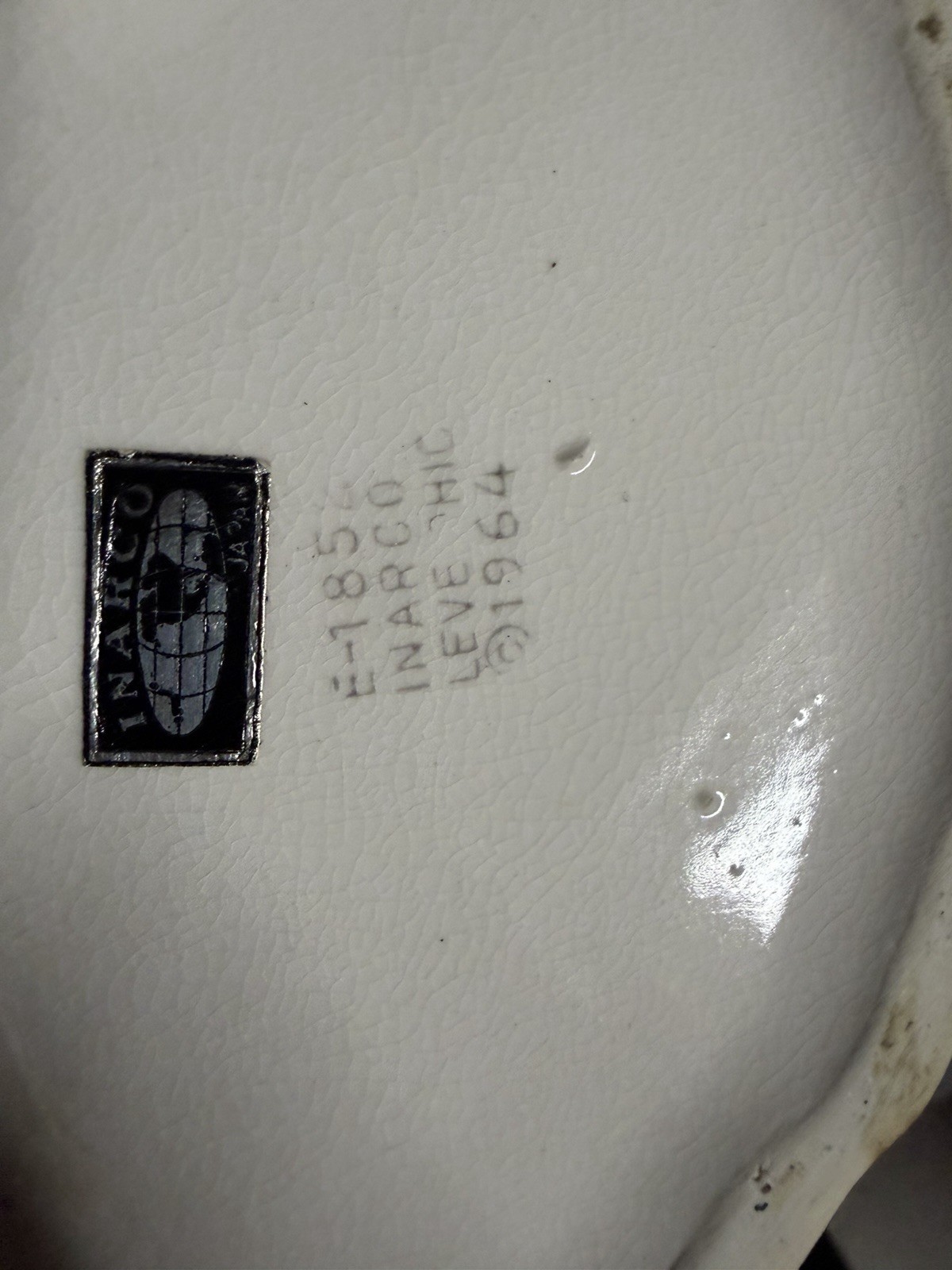 1964 Inarco (Original Label) JFK Jackie Kennedy Mourning Head Vase E-1852 6″