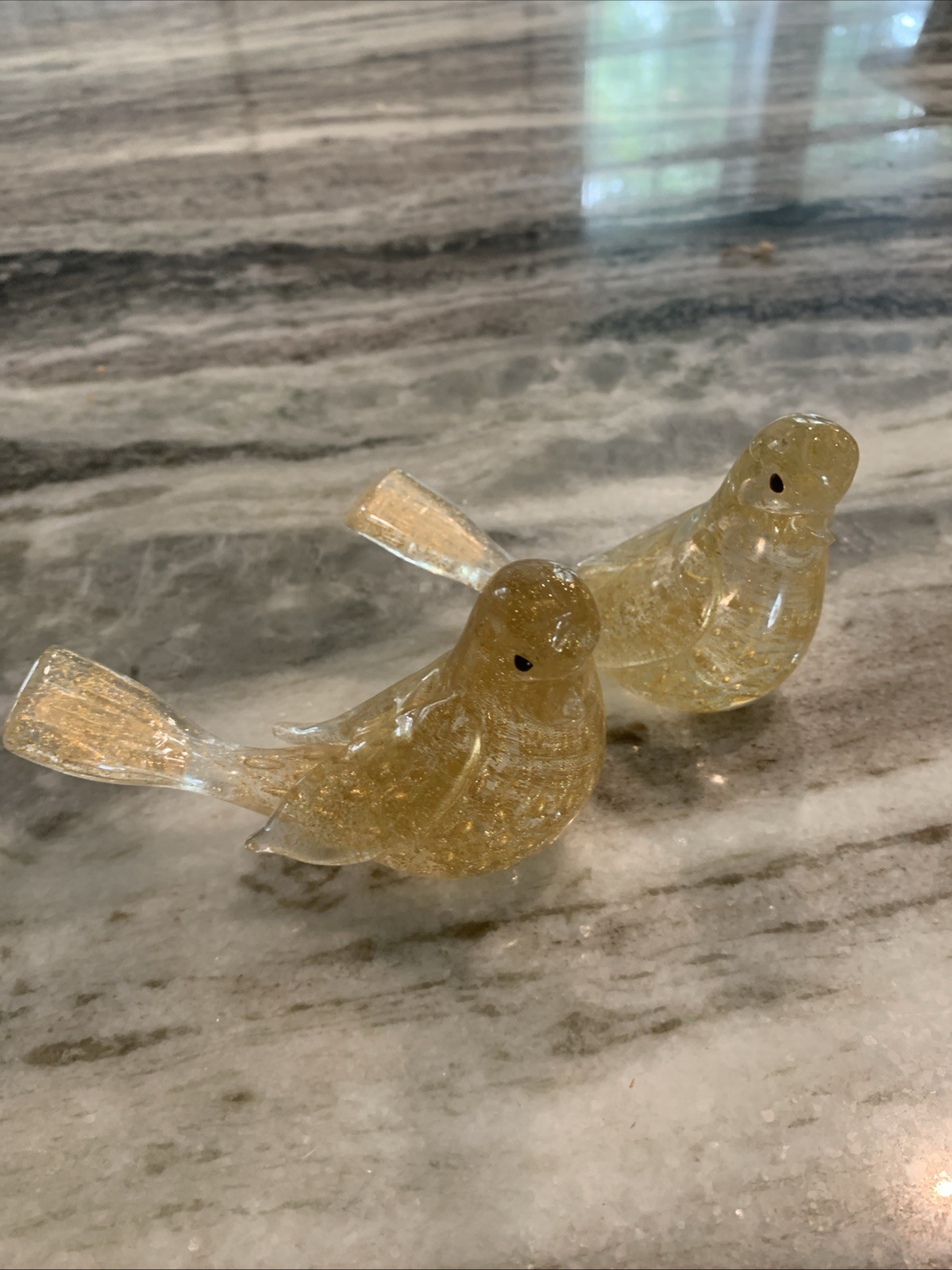 Barovier & Toso Murano Glass Birds