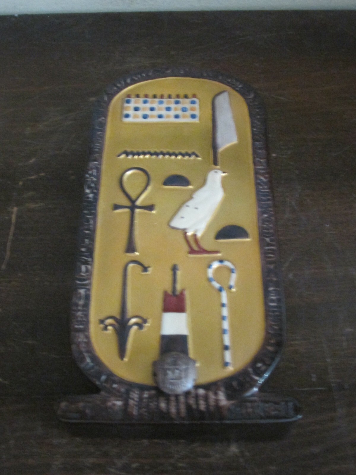 Boehm Egypt Salutes Cartouche Paperweight Figurine