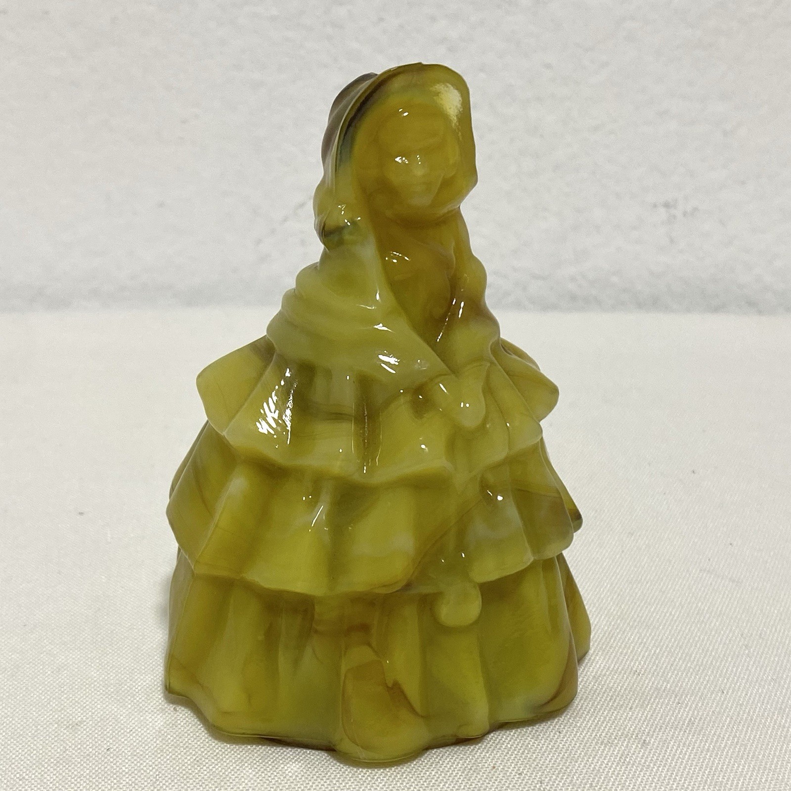Boyd Glass “Louise” Zack Boyd Slag #17 Glows Orange Cadmium 11/10/1980 Vintage