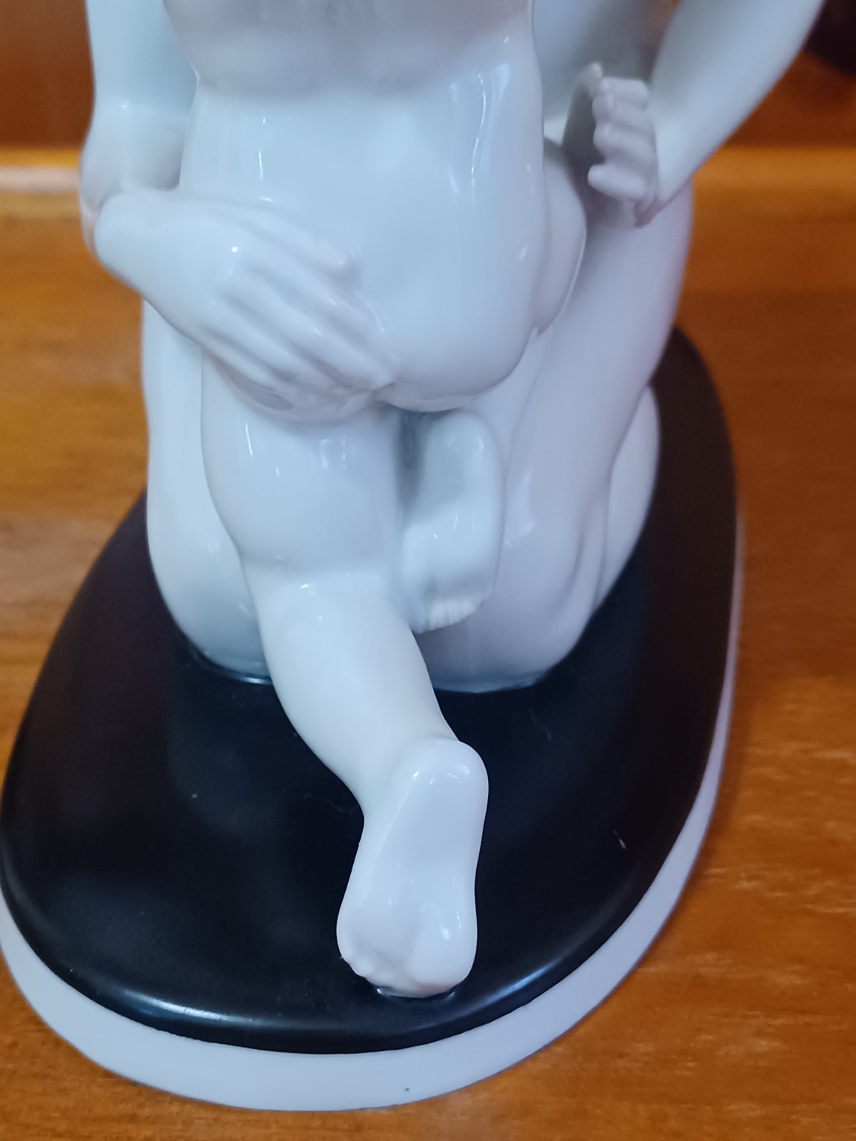 Art Deco Karl Lysek Rosenthal WOMAN with CHILD Nude Porcelain Figurine Germany