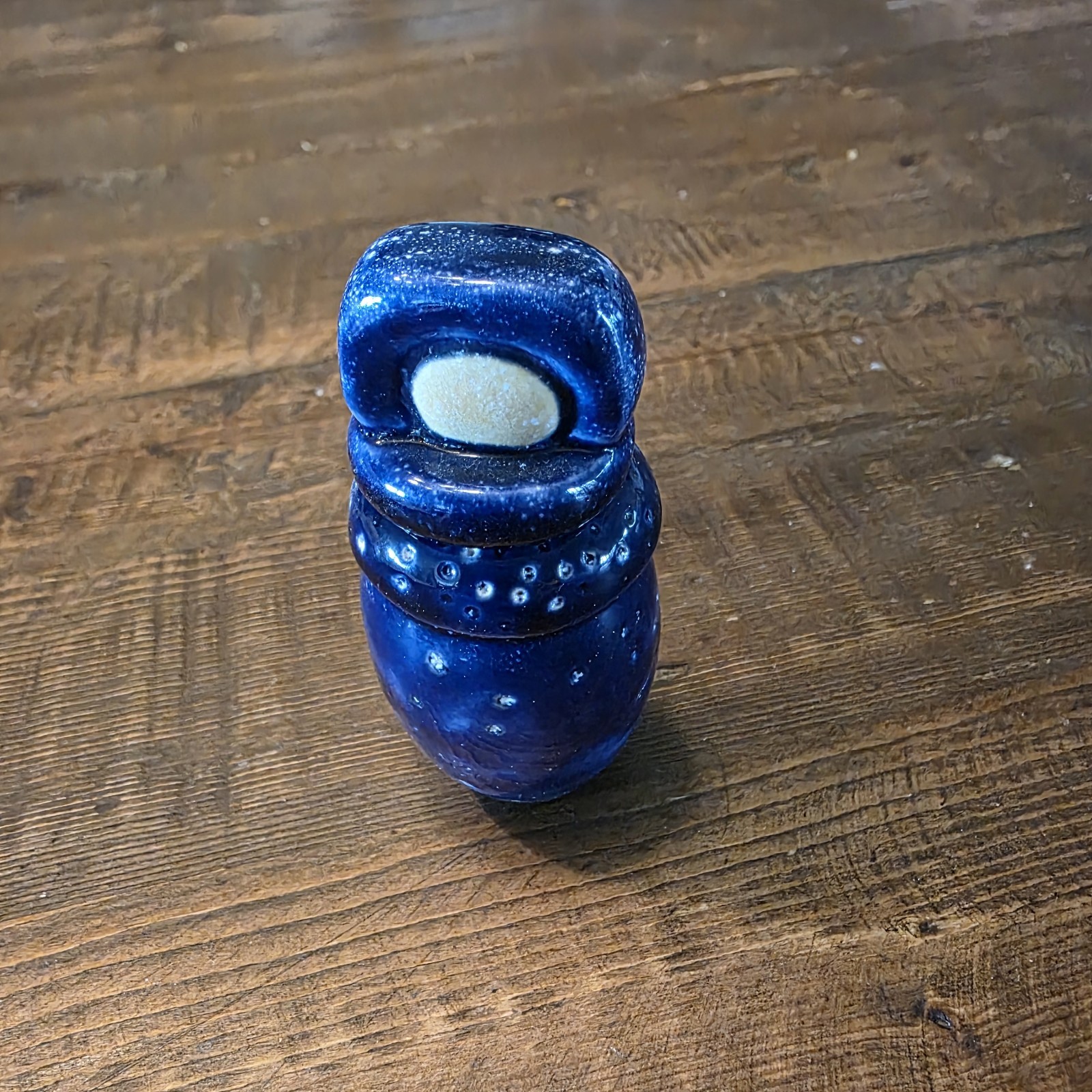 Lot of 8 Handmade Pottery Perfume Bottle Boho Decor Vanity Makeup Unique