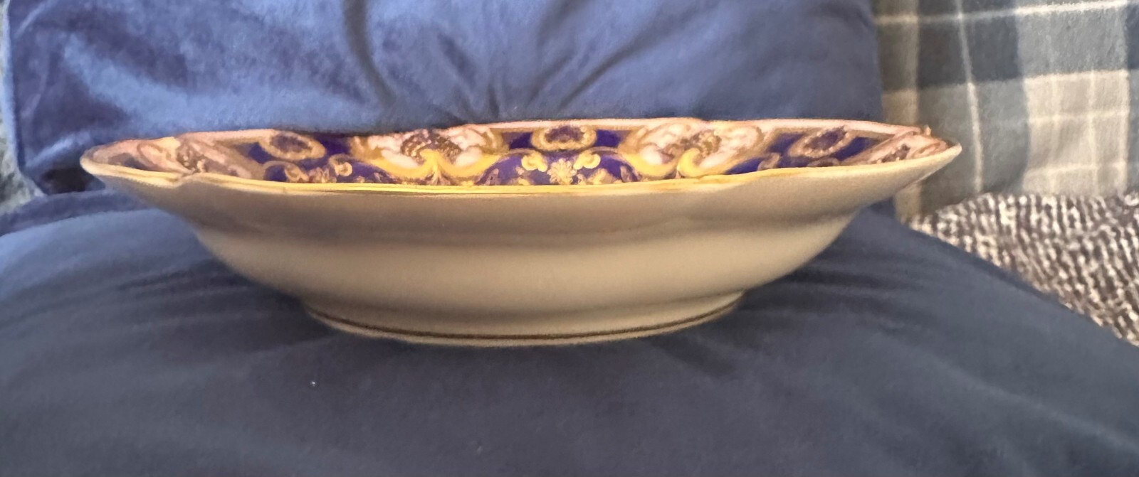 Royal Worcester Hand Painted ‘Fallen Fruits’ Dessert Plate, 25cm: by Ricketts