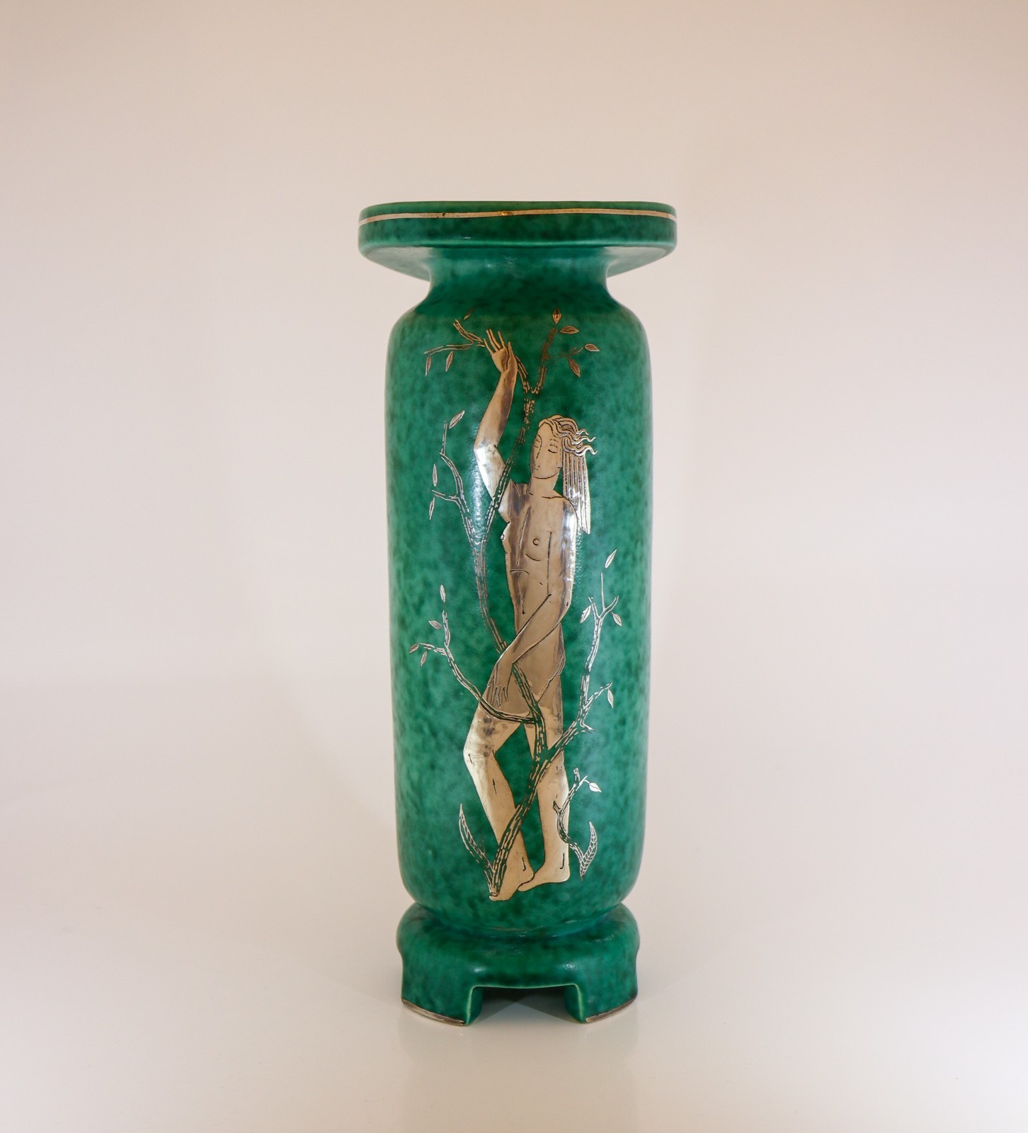 A Rare Argenta Vase A15 – Gustavsberg Wilhelm Kåge 1954