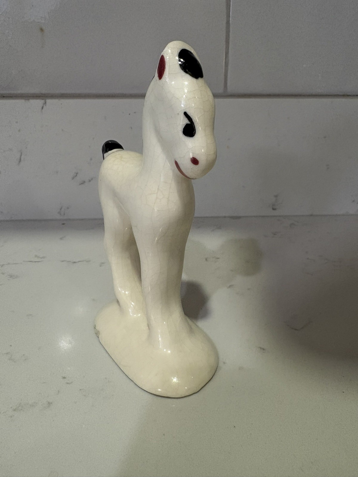 Vintage Rio Hondo California Pottery 5” Horse Pony Figurine Statue