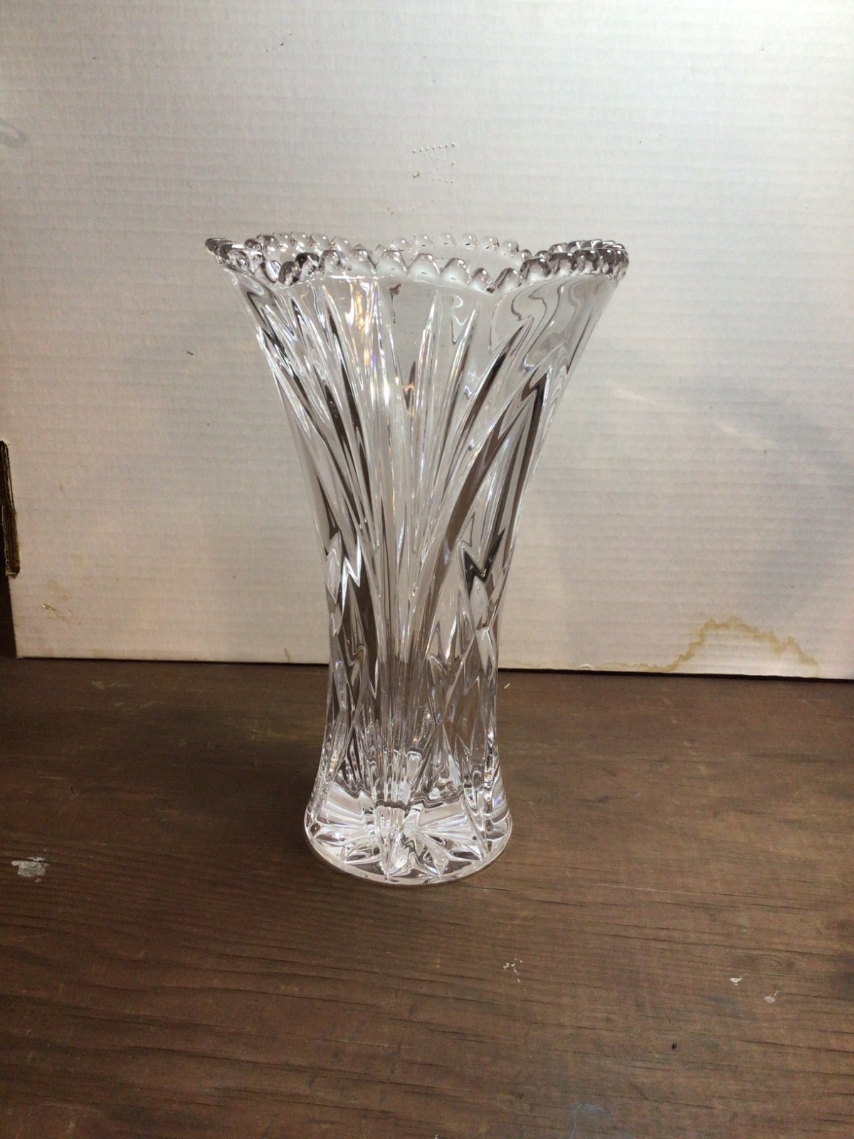 Marquis by Waterford Vase, Newberry, first time out of box was to take pictures
