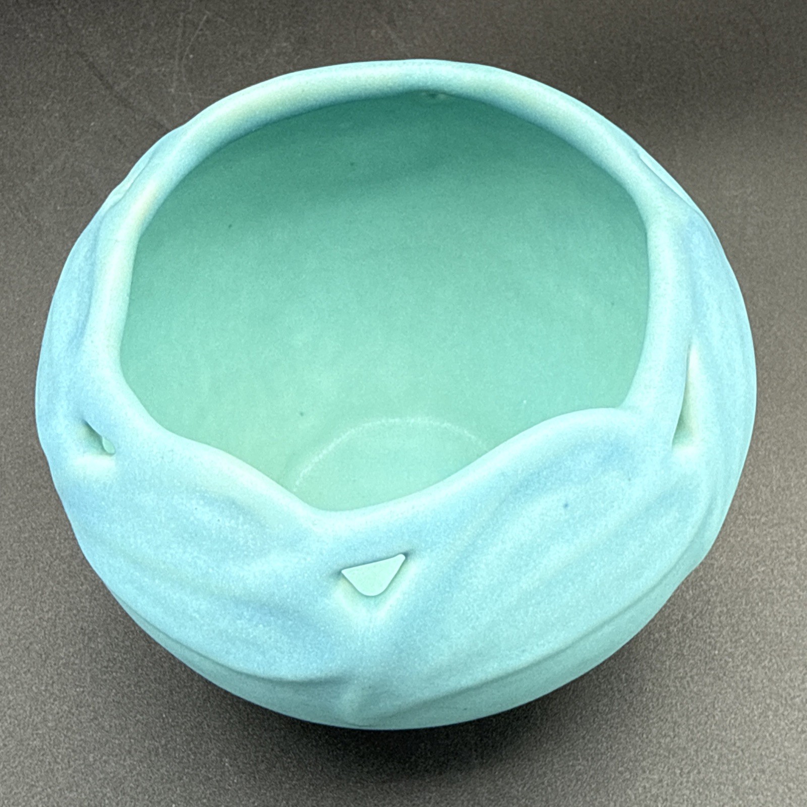 VAN BRIGGLE VASE MING BLUE ART POTTERY COLORADO