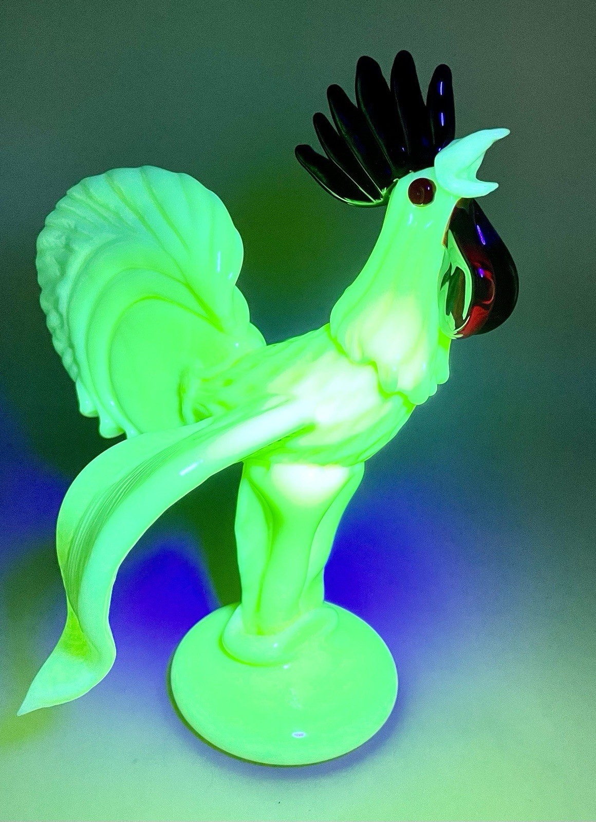 VERY RARE Pilgrim Uranium Rooster SiGNED MARiO SANDON