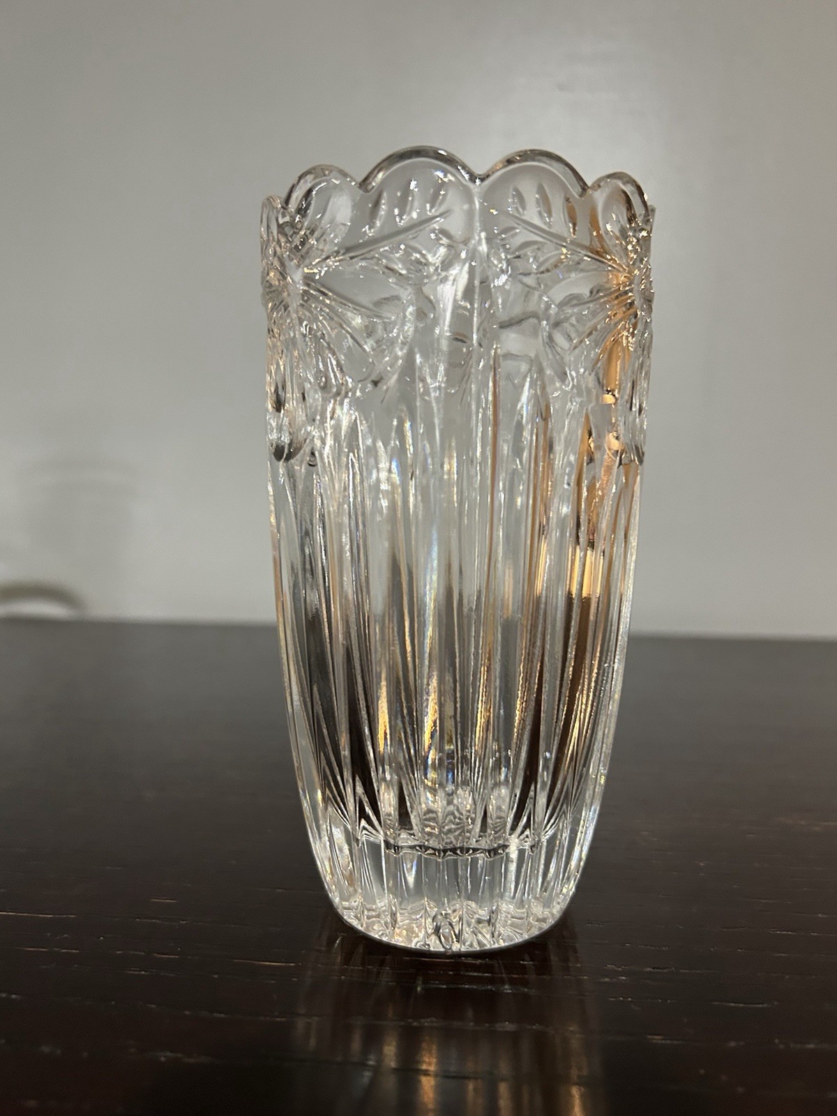 Waterford 6 X 3 1/4 Vase