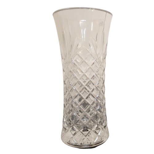 Crystal Vase Avon Wheel Cut Pineapple Small 6.5″ 24% Full-Lead VTG