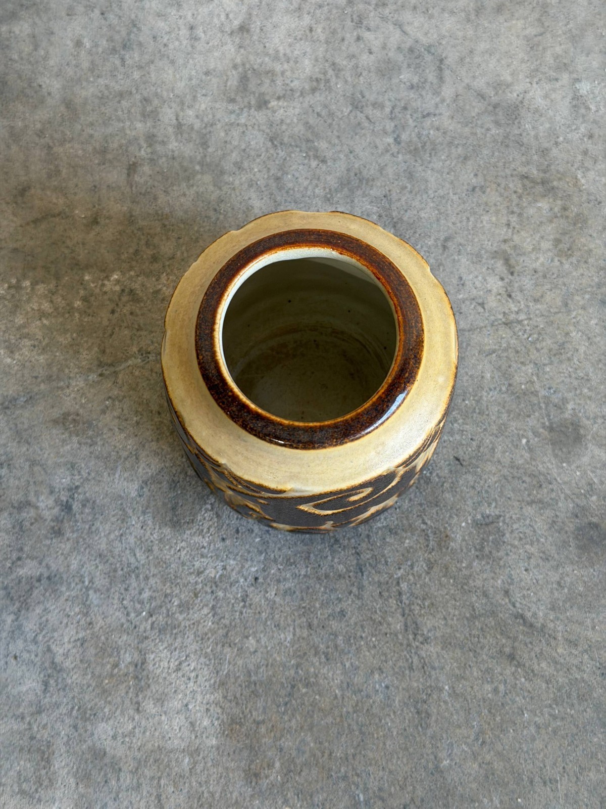 Michael Andersen & Søn Danish Goats Ceramic Vase 1960s Mid-Century