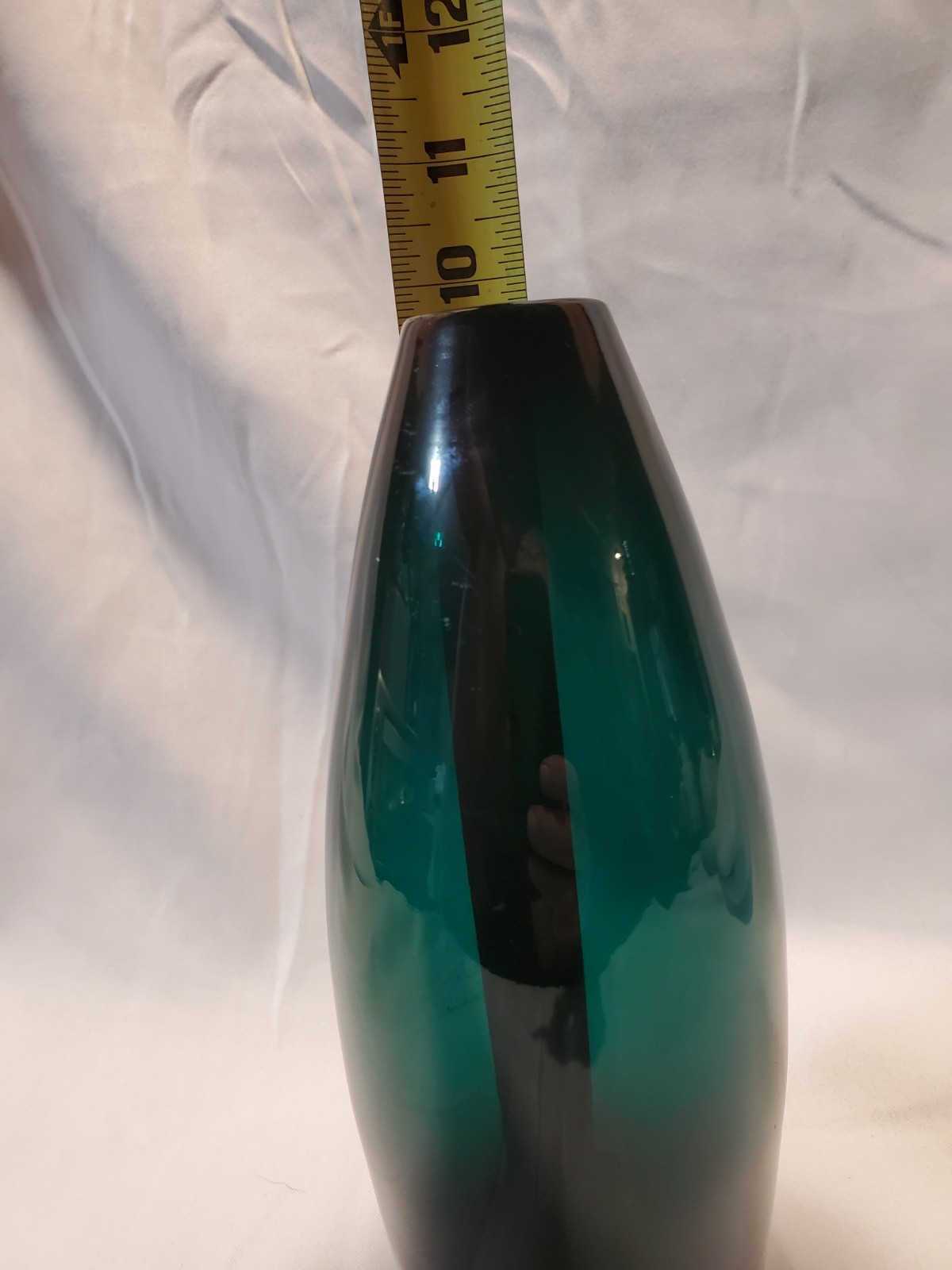 Vintage 1962 Holmegaard “Greenland” Torpedo Vase by Per Lütken
