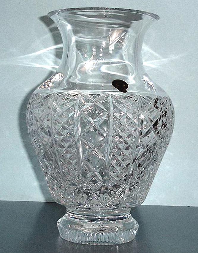 Waterford Fleurology Kay Crystal Footed 9.75″ Cachepot Vase 154212 New