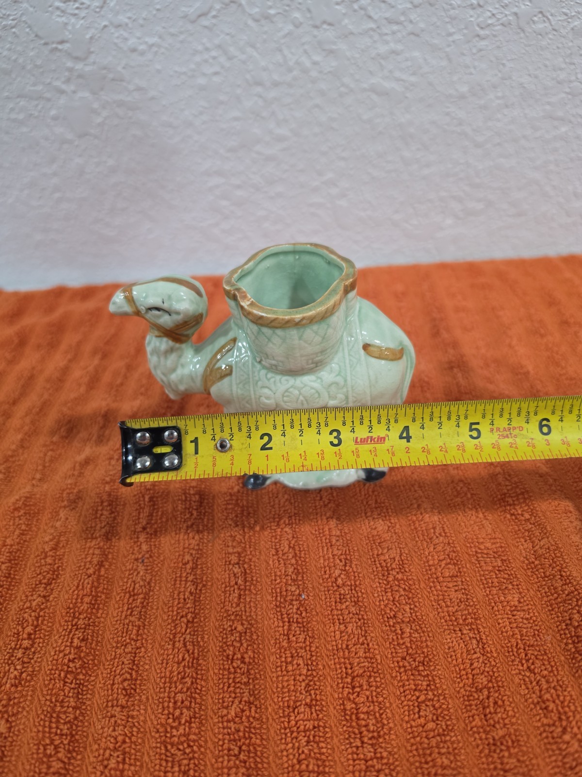 Vintage Glaze Camel Planter Japan 4″ Succulent Pot Art Pottery