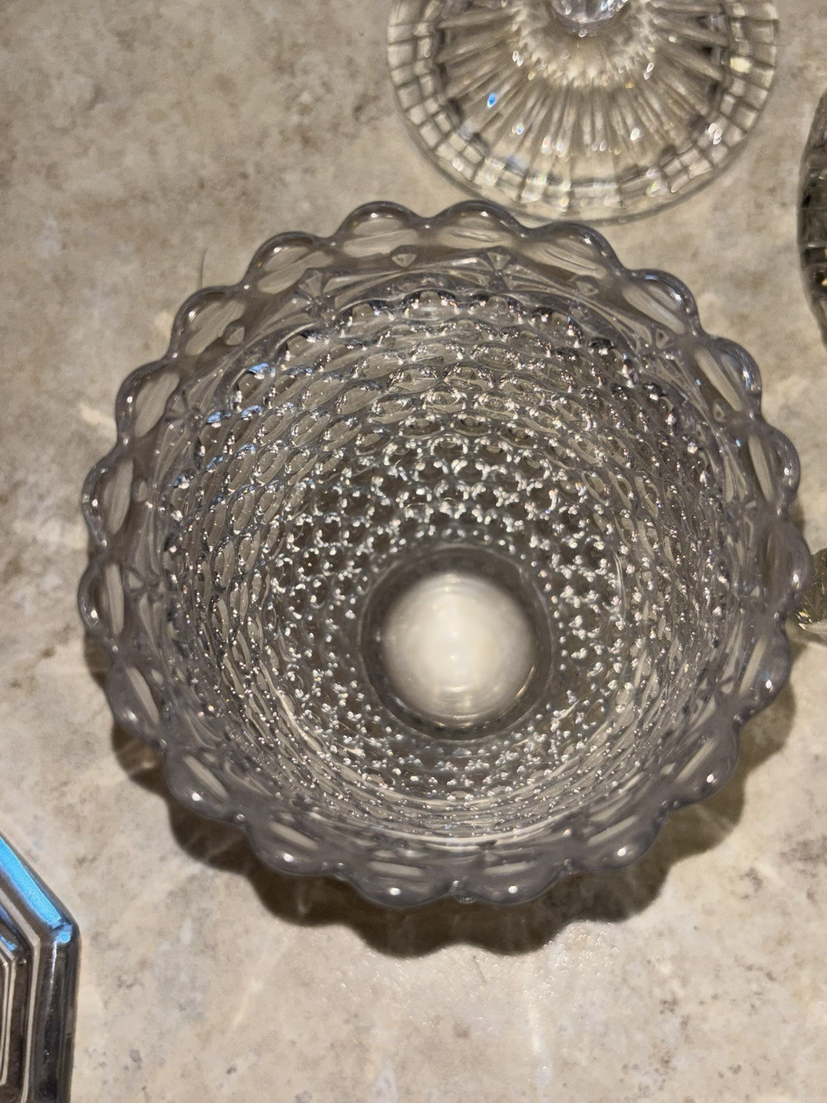 ANTIQUE EAPG THOUSAND EYE EARLY GLASS
