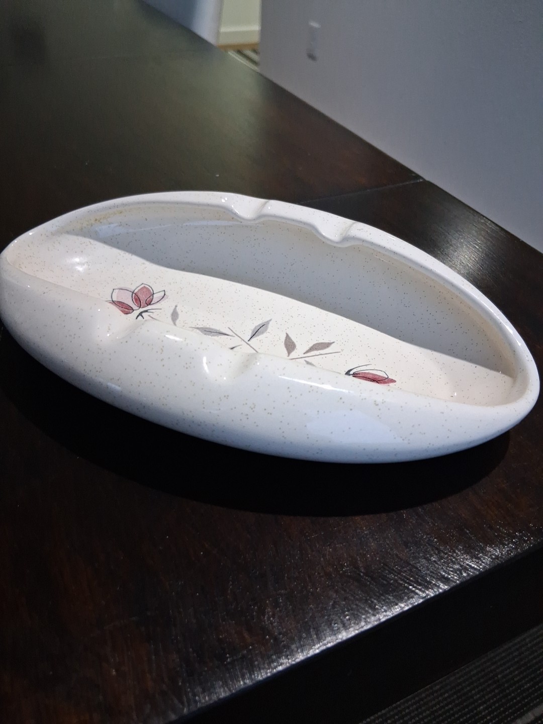 Franciscan Duet Earthenware Mid- Century Modern Design Ashtray