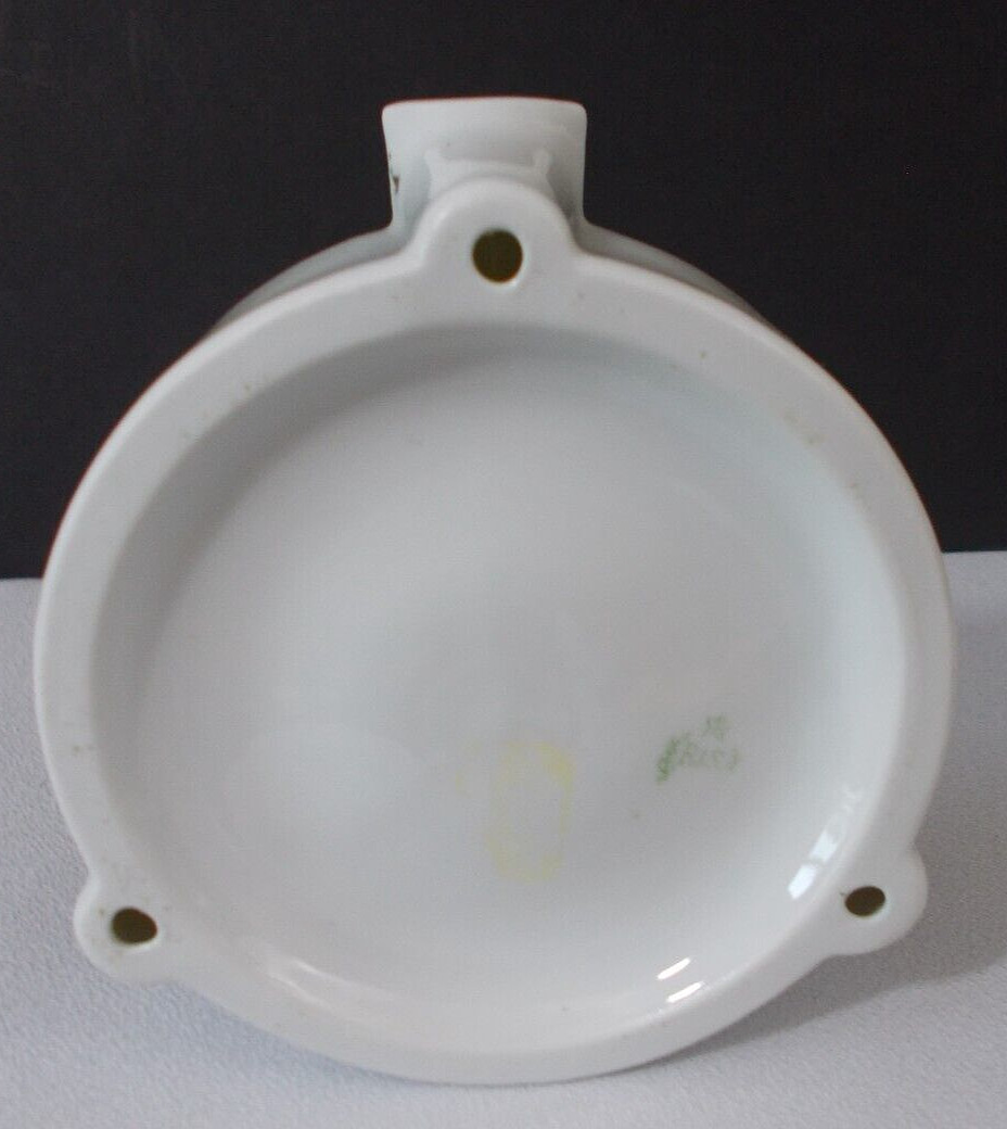 Vintage RS Germany Green mark Floral ashtray 1-¼ high x 4-¼ across