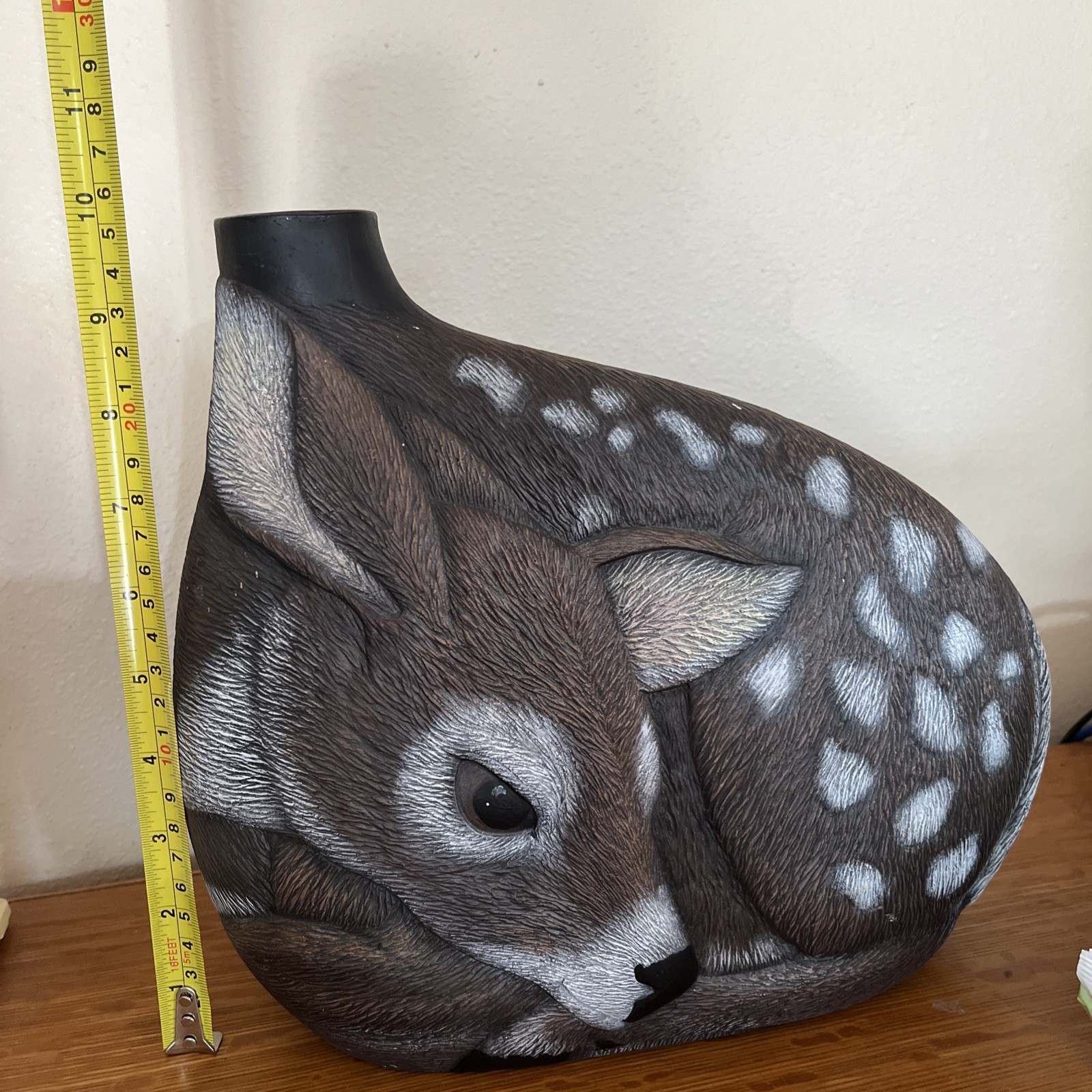 Scandinavian Vase, Studio Handcrafted Art Pottery -Fawn