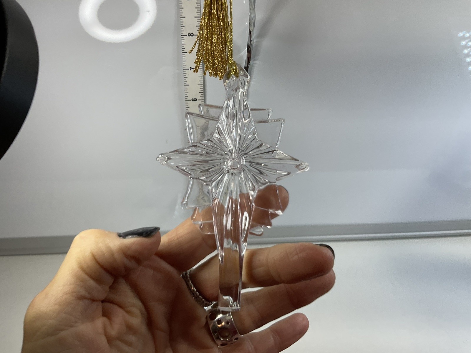 Waterford 2014 Marquis Crystal Star Ornament NIB
