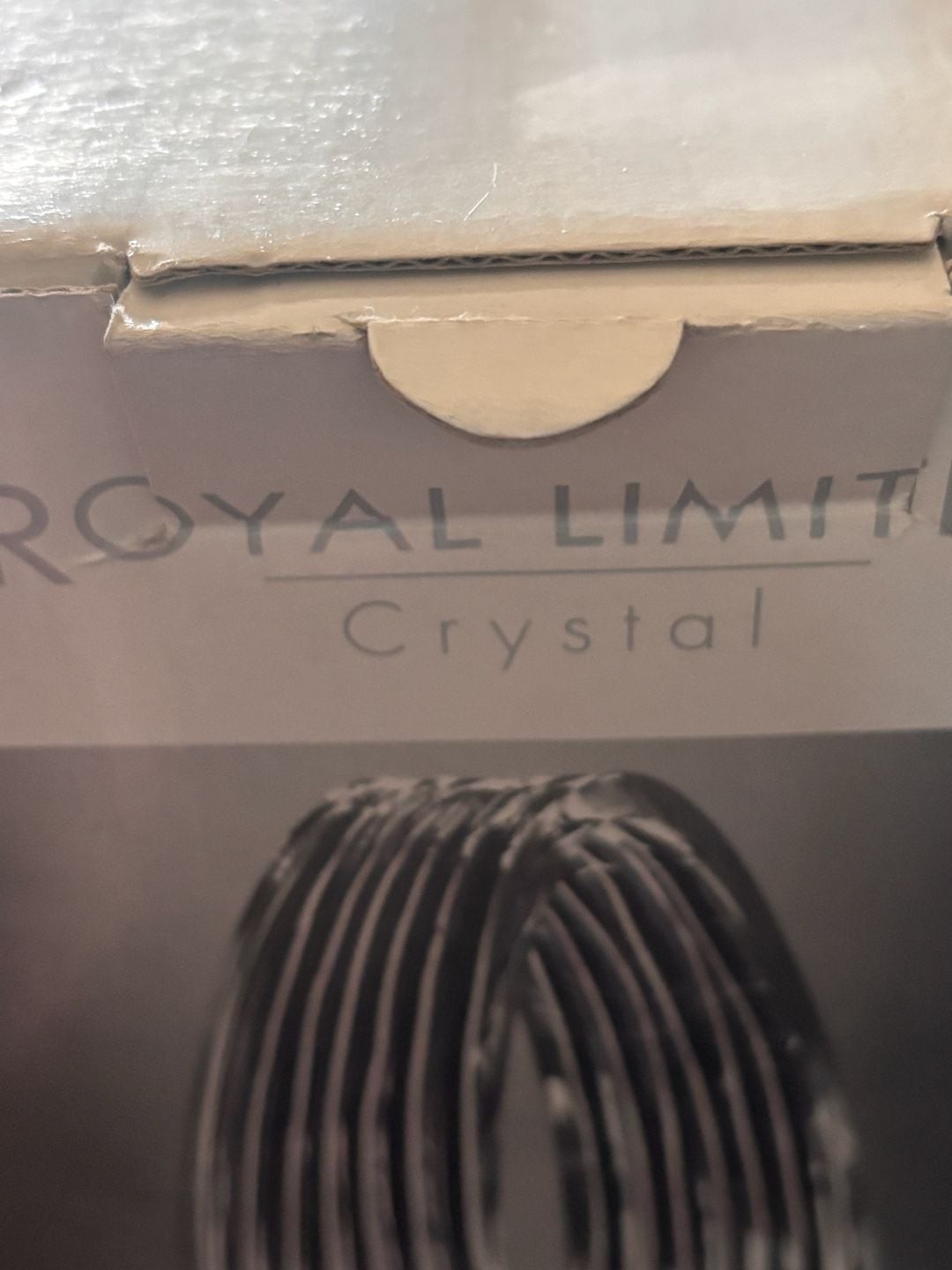 Royal Limited 24% Full Lead Crystal Large Basket