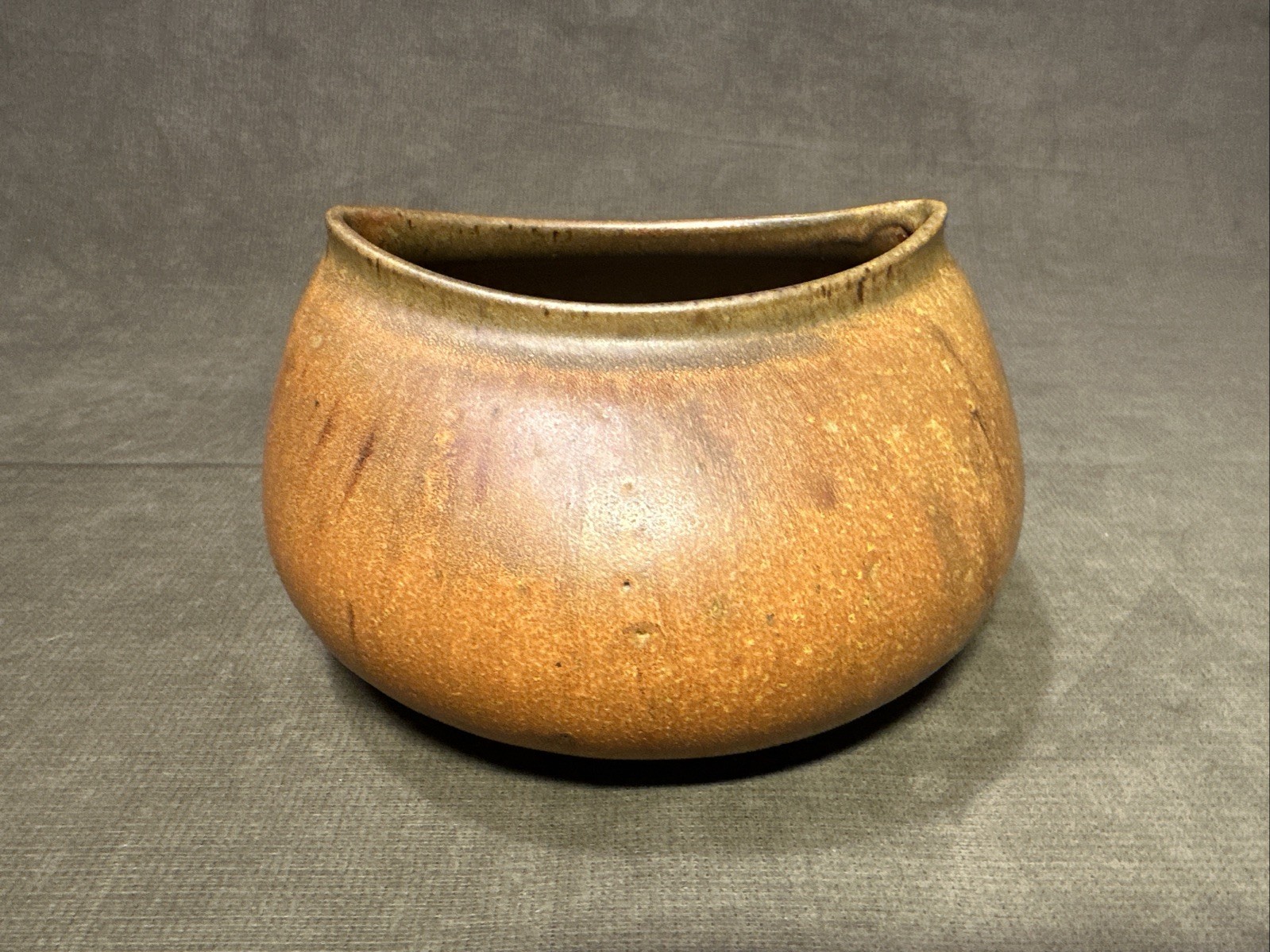 Maigon Daga Bowl Vase Vessel Pottery Stoneware MCM Modern