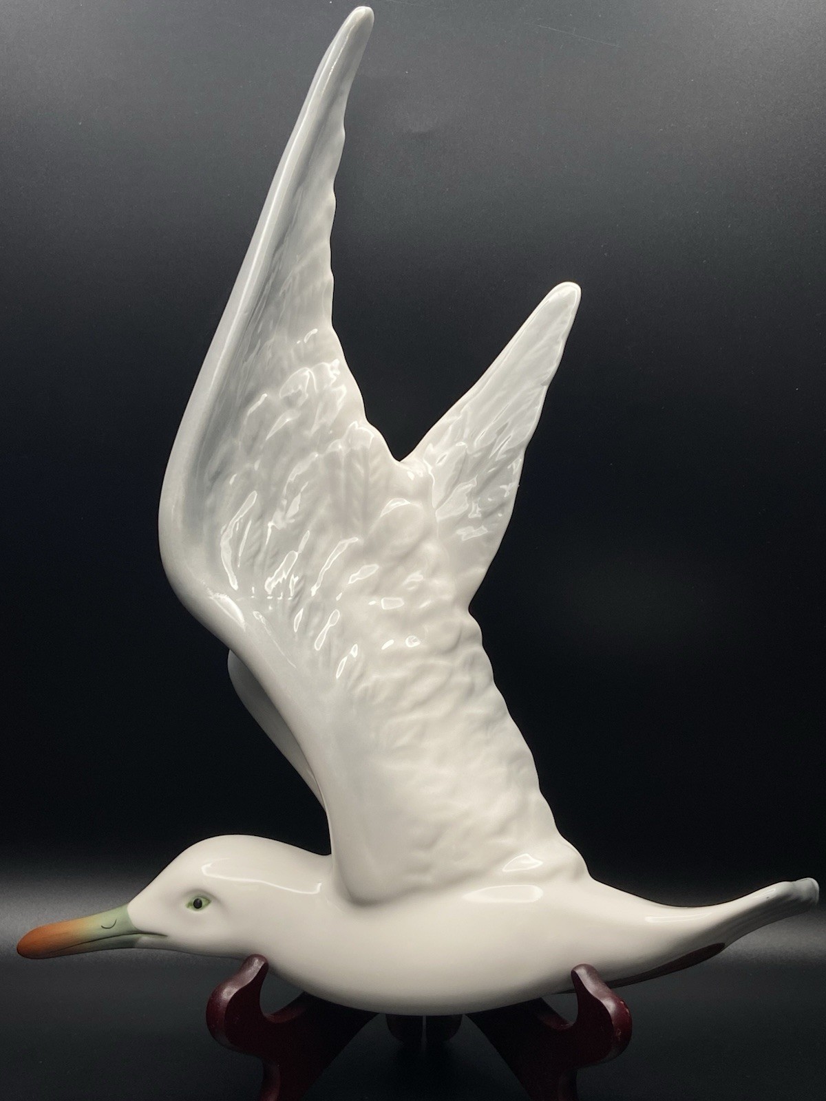 Porsgrund Norwegian Porcelain Seagull Wall Hanger 13.75”x 11-1/8”