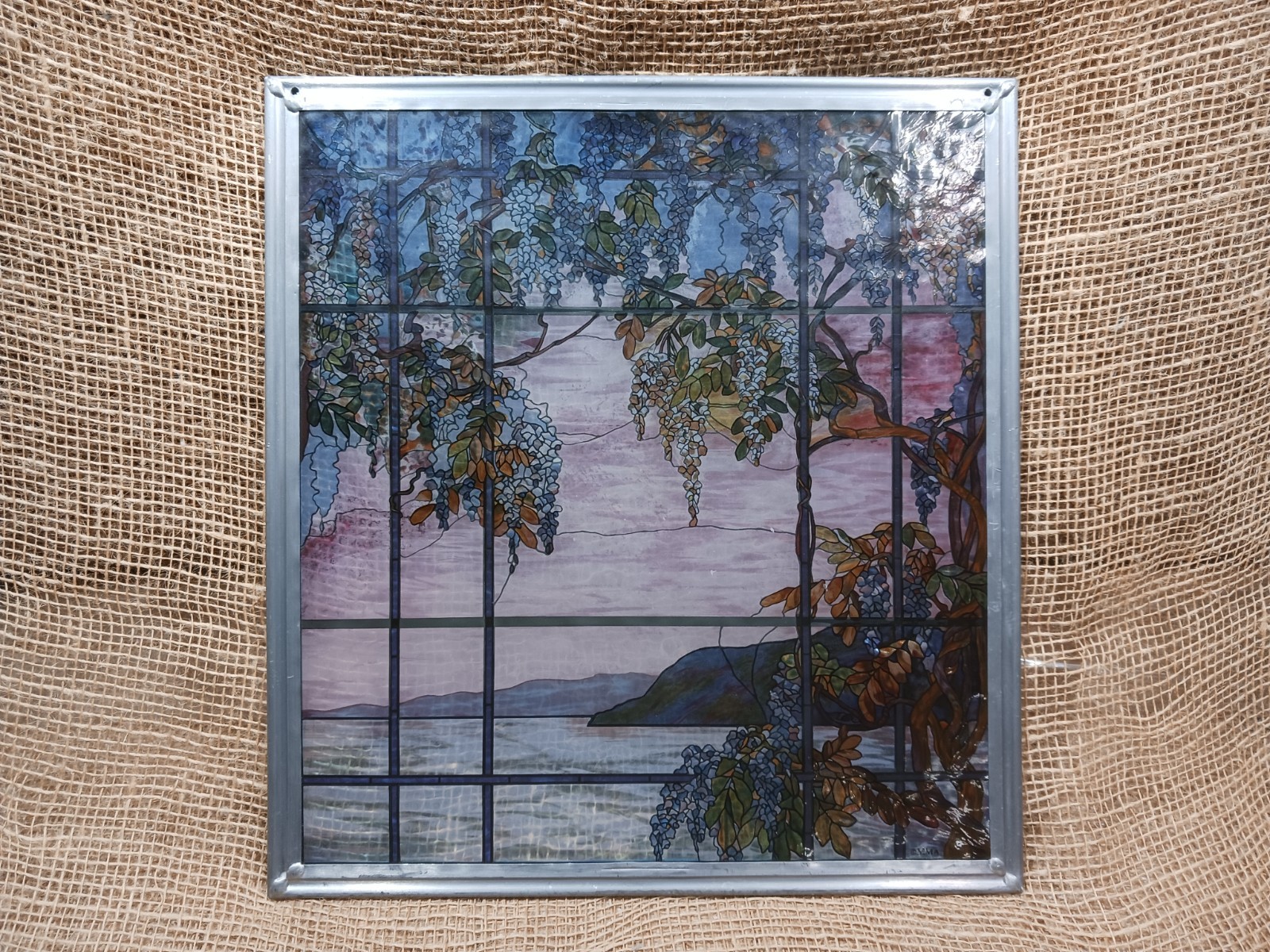 Repro of “View of Oyster Bay”Metropolitan Museum of Art, Tiffany, 12X13