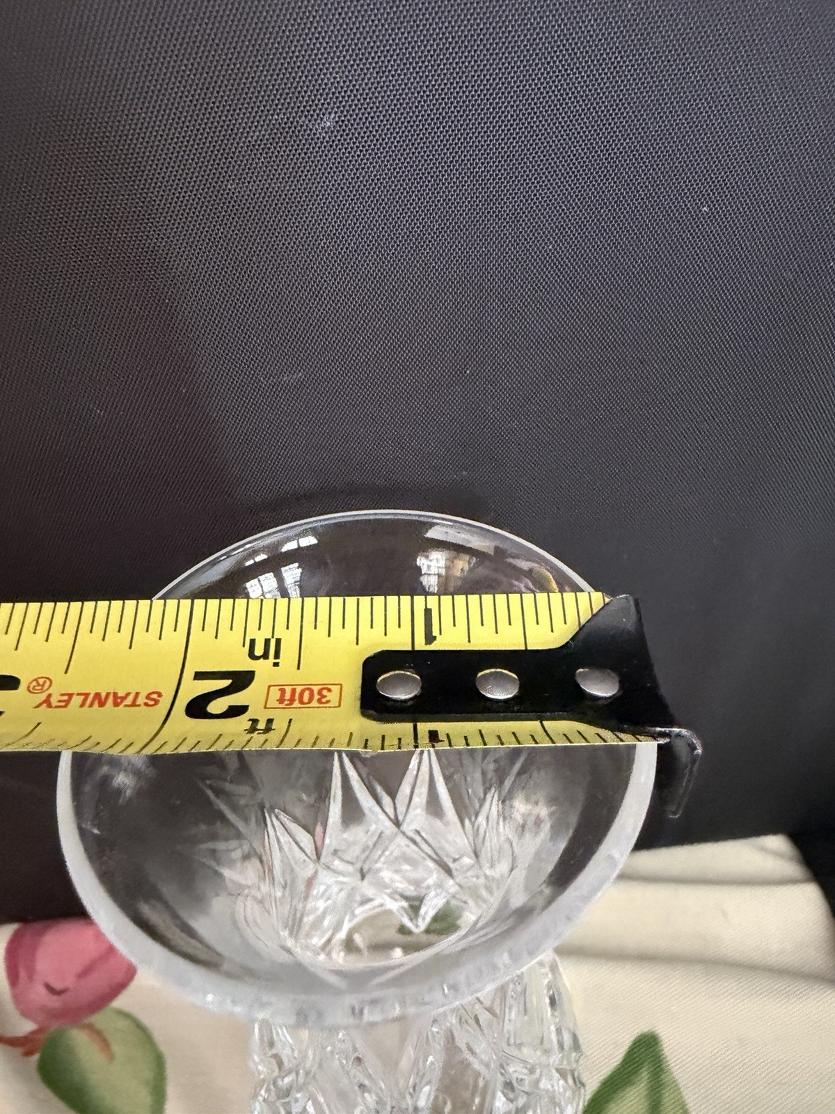 Vintage Mikasa France Crystal Small Flower Bud Vase 6” Tall
