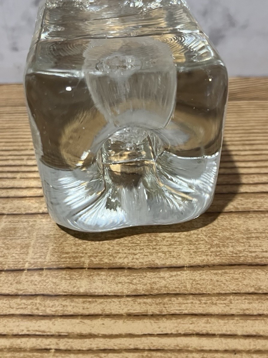 Scandinavian Iittala “Arkipelago” ice block candle holder/Paperweight