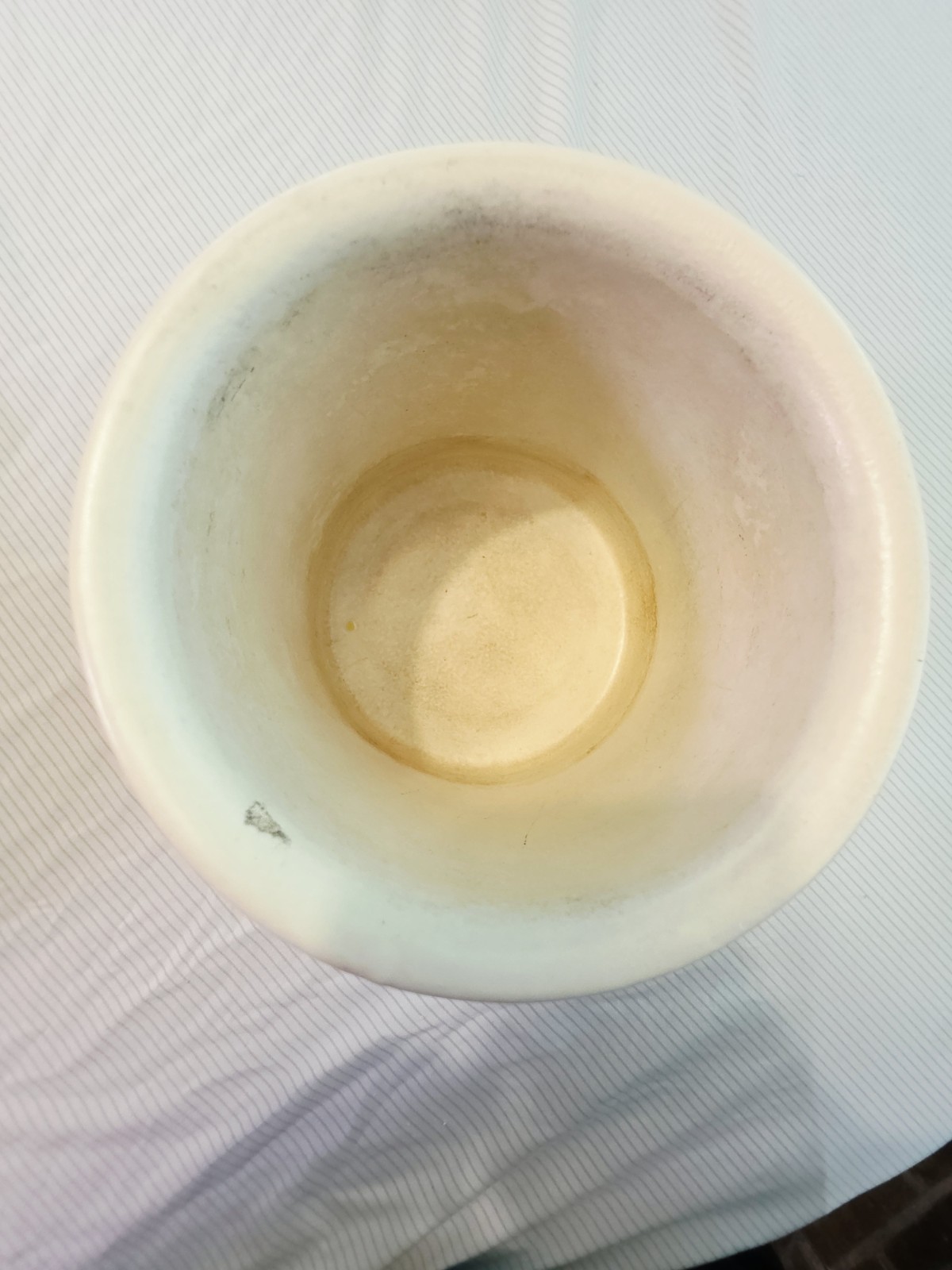 Vintage Rosenthal Netter Italy Yellow Flower Planter Pot Vase Mid Century 251/13