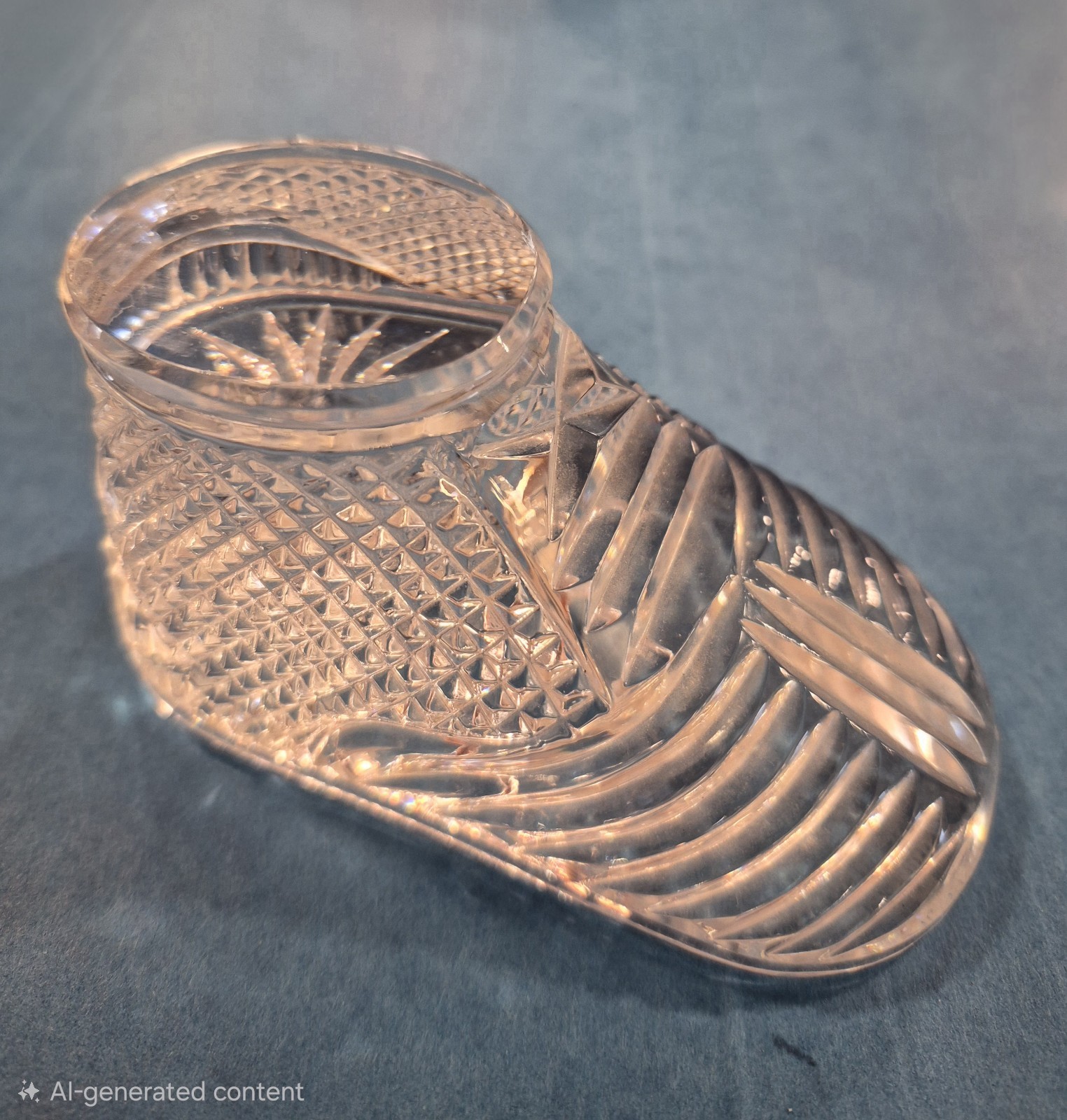 Waterford Crystal Baby Bootie Slipper