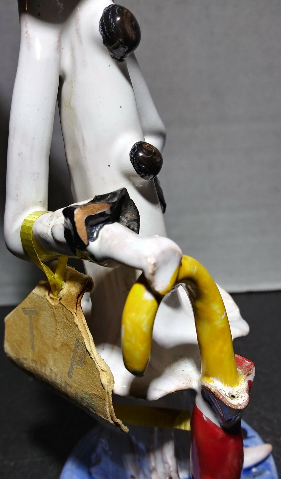 TP Ceramiche Poli Cesare Pottery Clown Figurine Italy