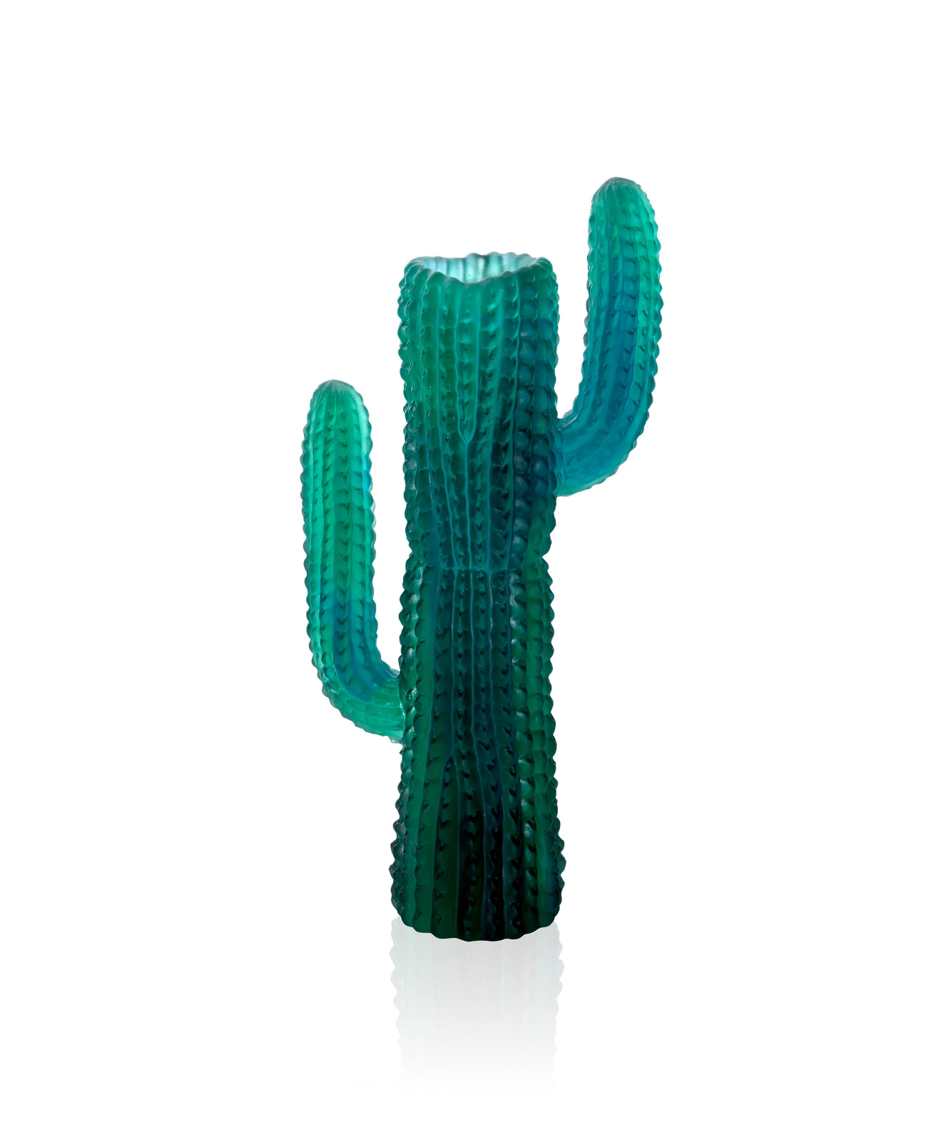 Daum Home Décor – Large green vase spiredEmilio Robbas Cactus Garden – 5679