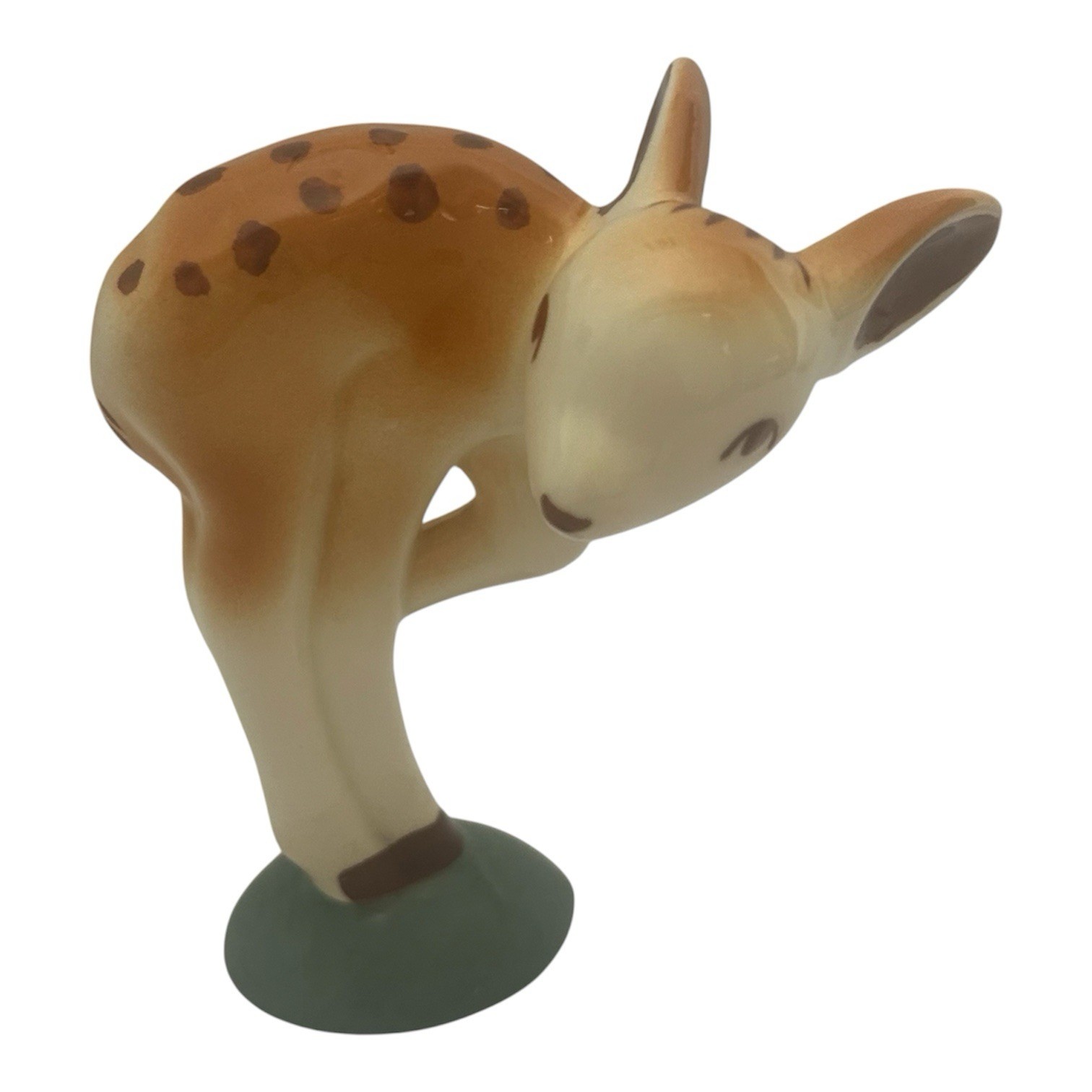 Vtg California Pottery 40’s Robert Simmons Fawn Deer Figurine SEPTEMBER MORN