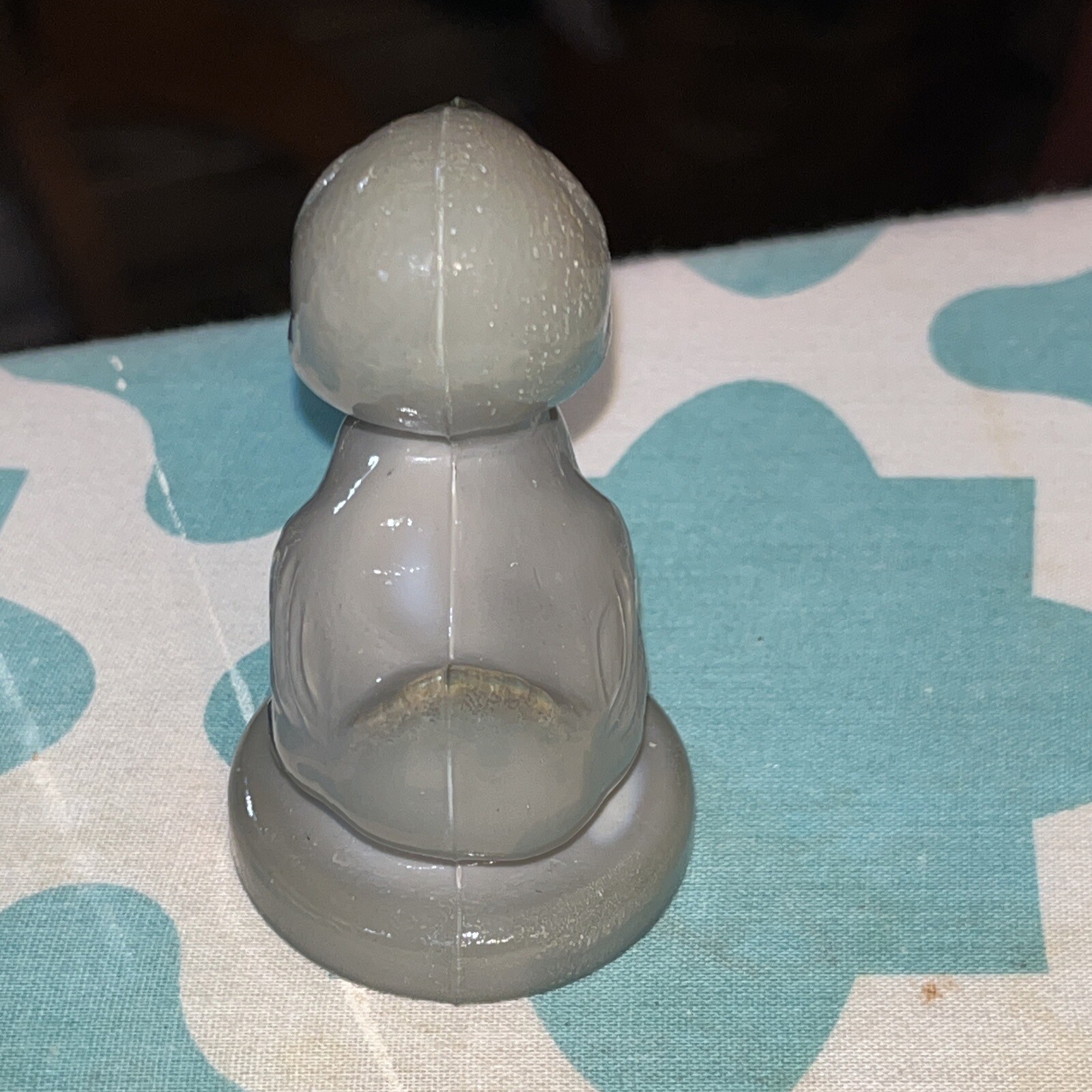 Vintage Boyd Slag Art Glass Gray “Debbie Duck”
