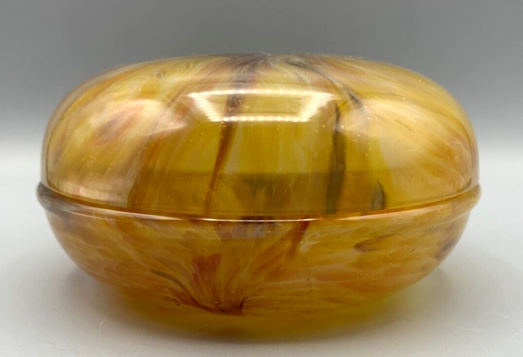 FRENCH GLASS BOX ST LOUIS ART VERRIER BOWL VASE NOUVEAU DECO PAUL NICOLAS GALLE