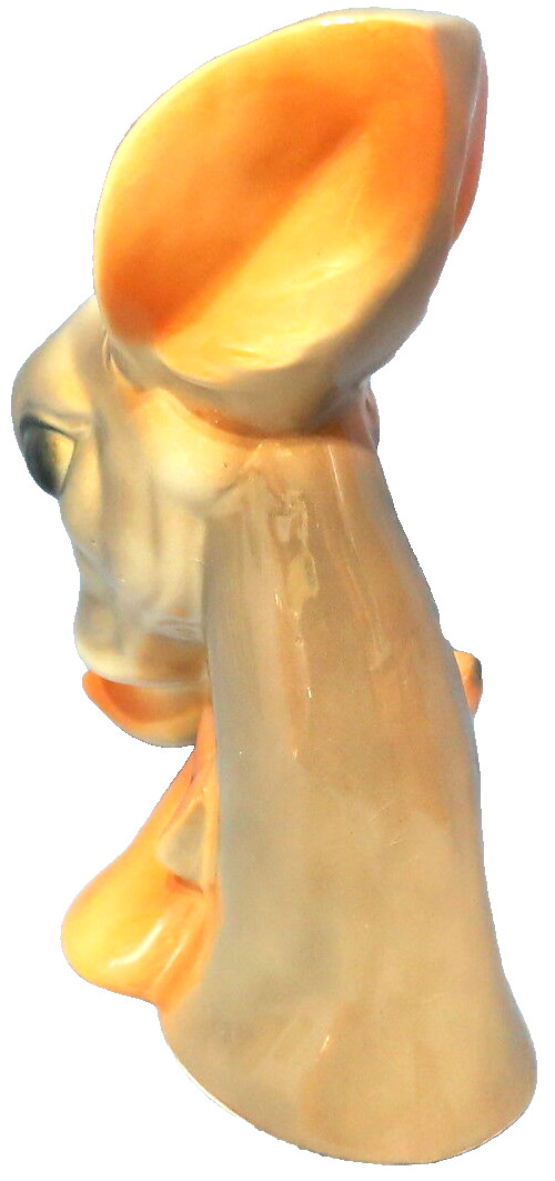 Vintage Mid Century Modern Royal Copley Art Pottery Deer & Fawn Planter 8 3/4″ T