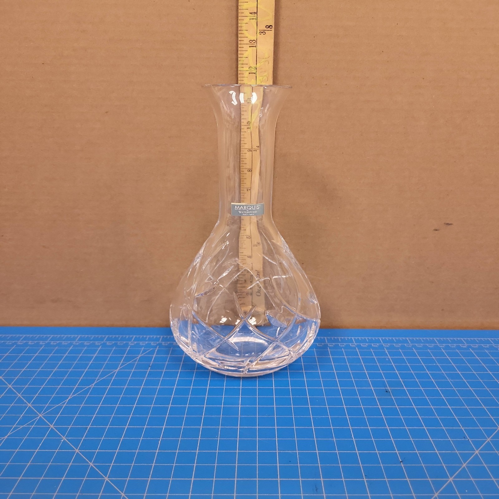 Marquis by Waterford Crystal Vase Poland Home Decor Table Centerpiece Gift