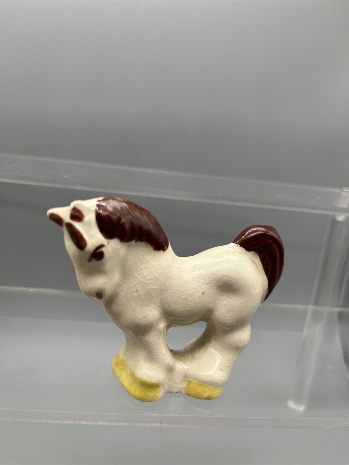 Rio Hondo Skinny Horse Family Figurine Ceramic California Pottery Baby Vintage