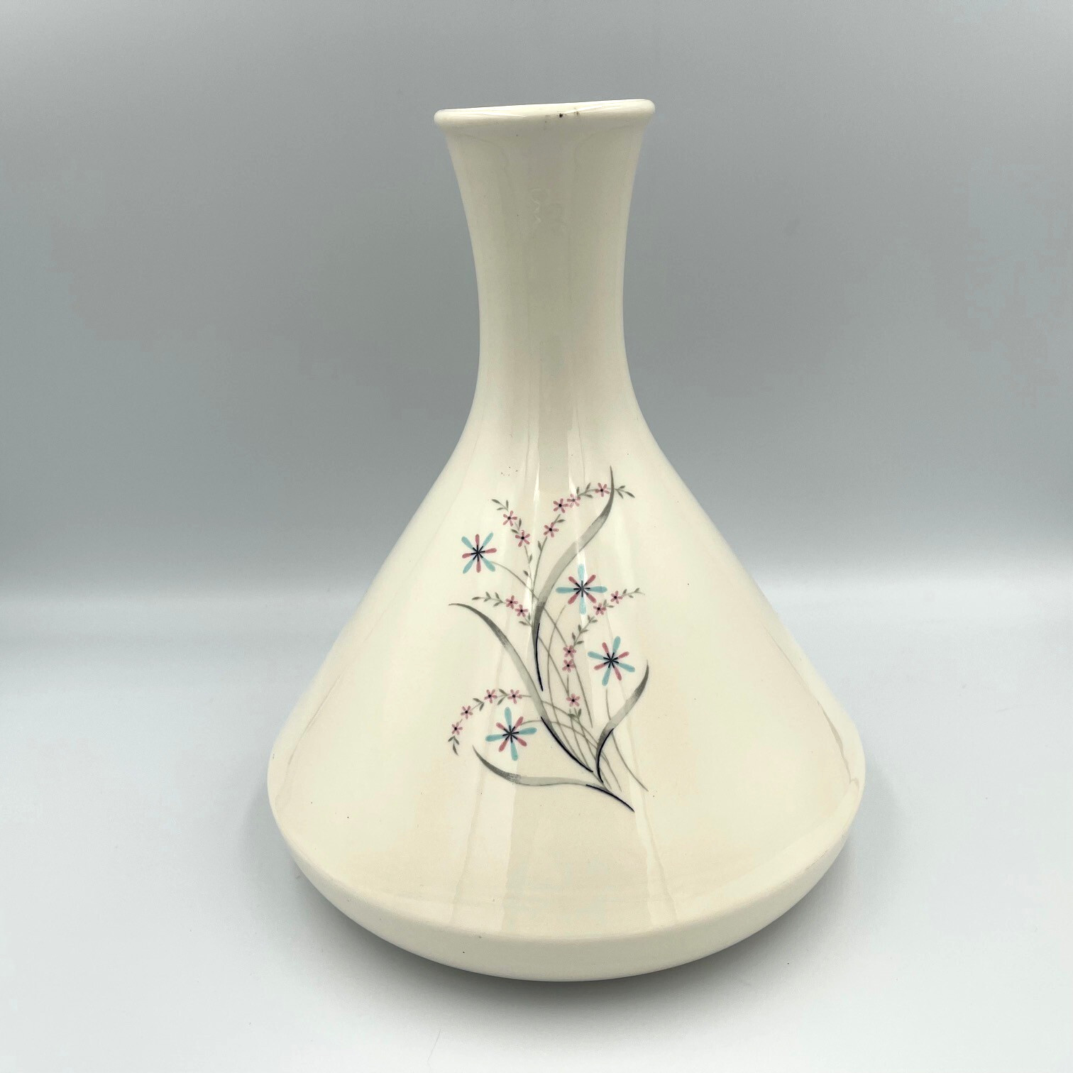Rare Vtg Taylor Smith & Taylor Ever Yours “Windemere” Coffee Carafe Vase 9″
