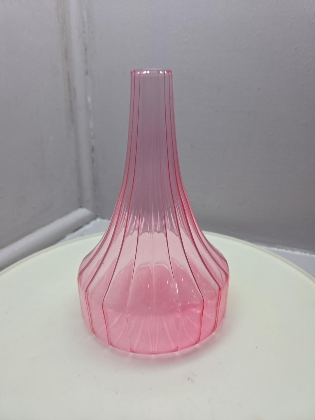 Vintage Egyptian Vase, Blown Glass Vase Lightweight No Chips Or Cracks