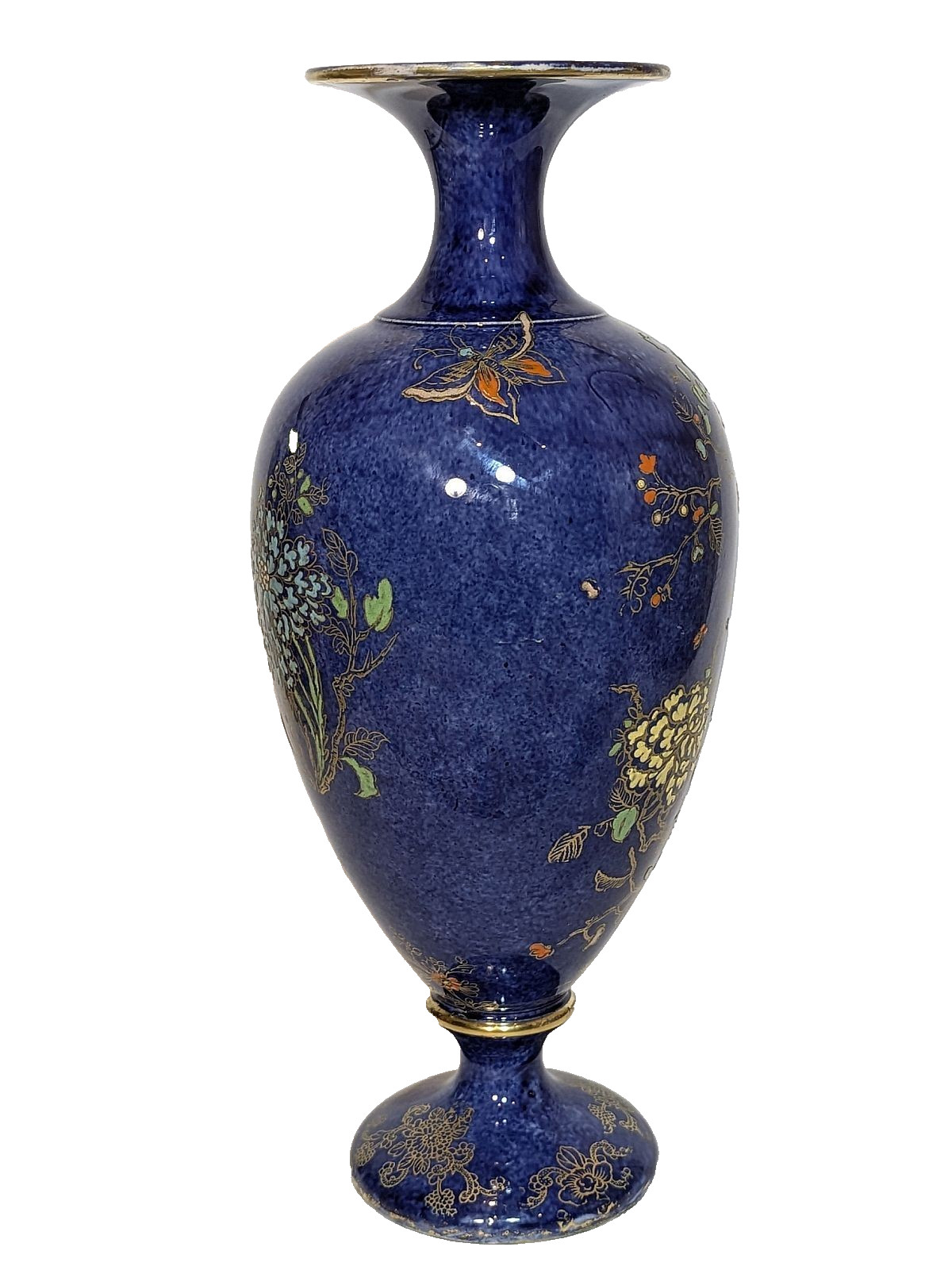 Large W&R Carlton Ware Kang He Rockery & Pheasant Vase — 25 cm #2041