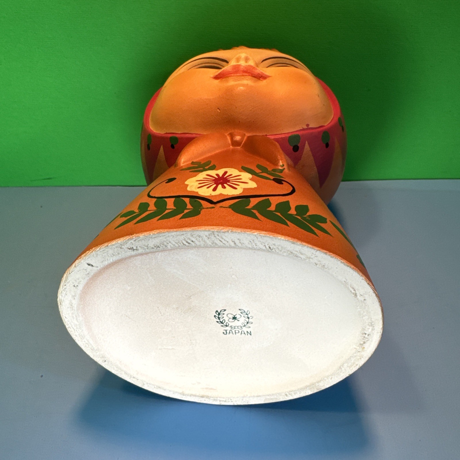 RUSSIAN GIRL HEAD VASE ~ NIPPON YOKO BOEKI sm rim chip USSR vintage lady