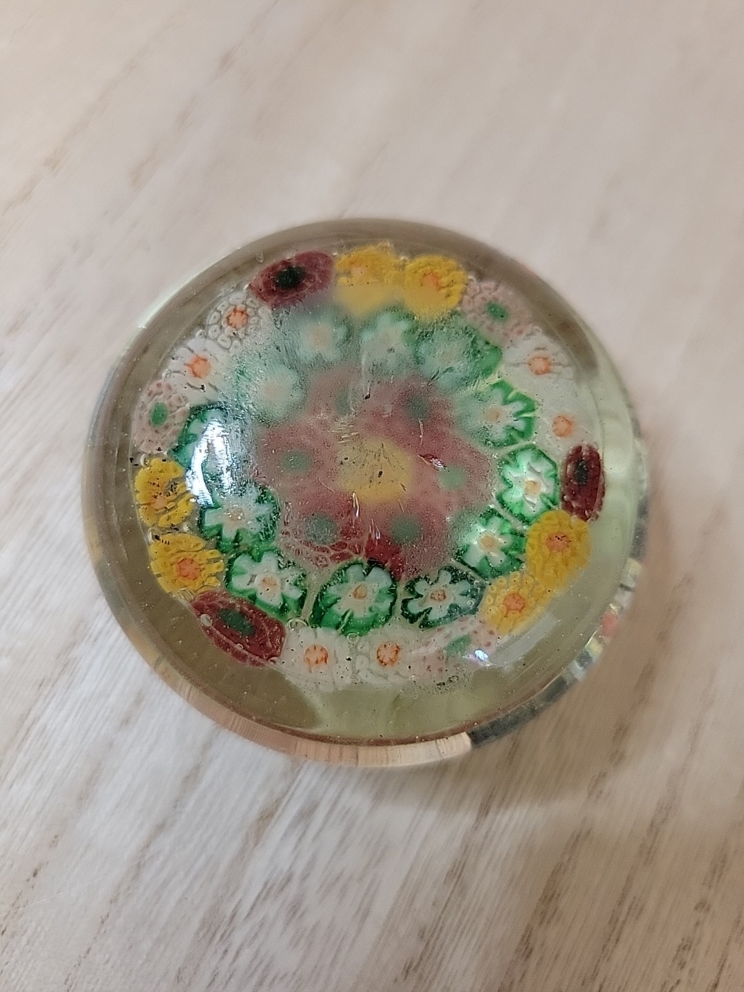 Glass Paperweight Unbranded