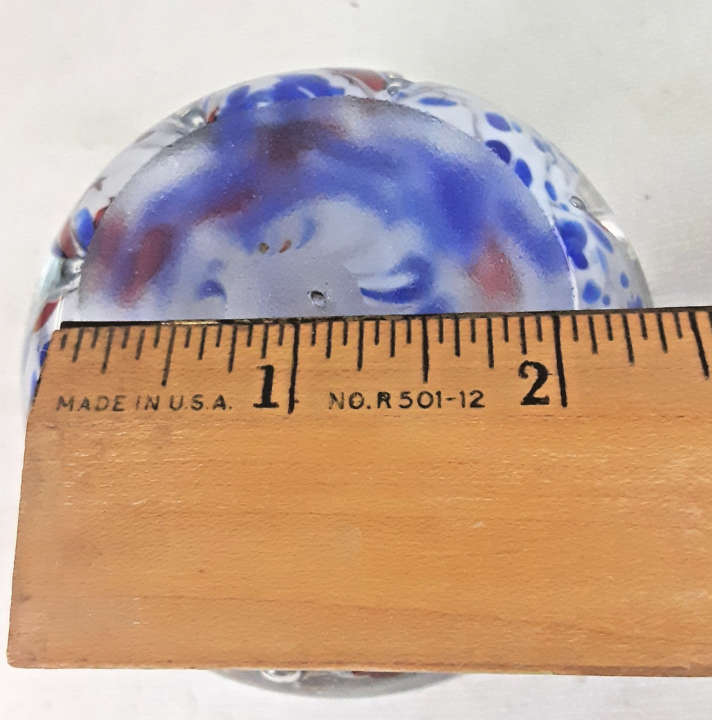 Vintage Post WW2 Patriotic USA “V” (Victory) Red White Blue 13 Stars Paperweight