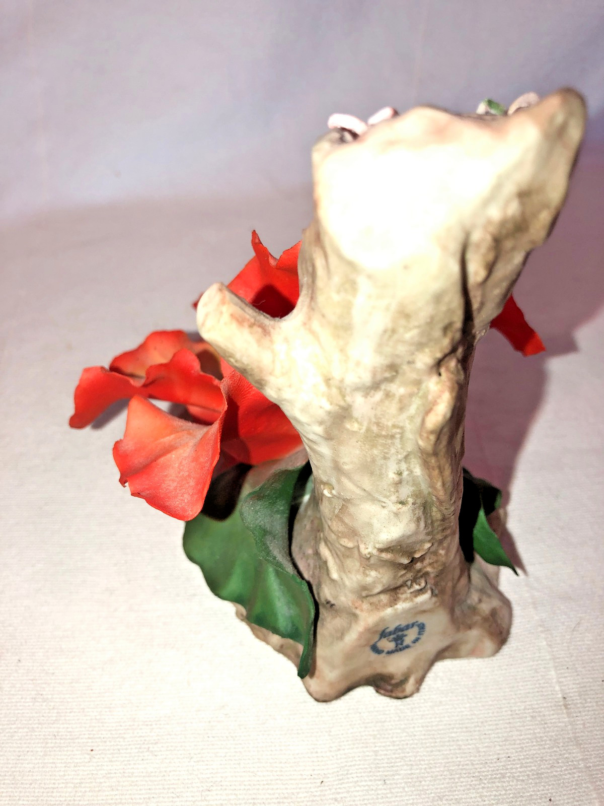 Capodimonte Faber Orange And Yellow Lily Figure